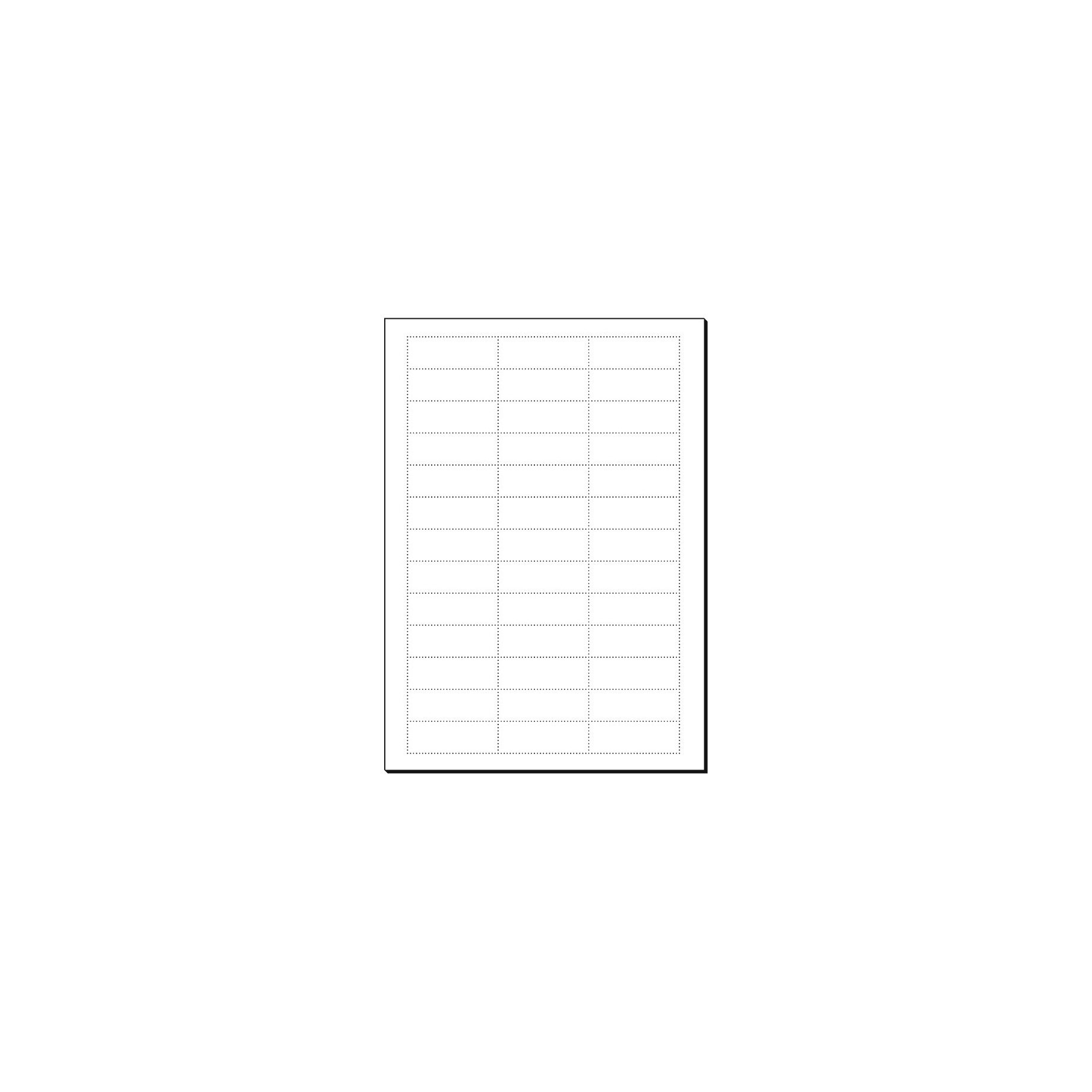 PC-Einsteckschild für Hängemappe, 21 mm