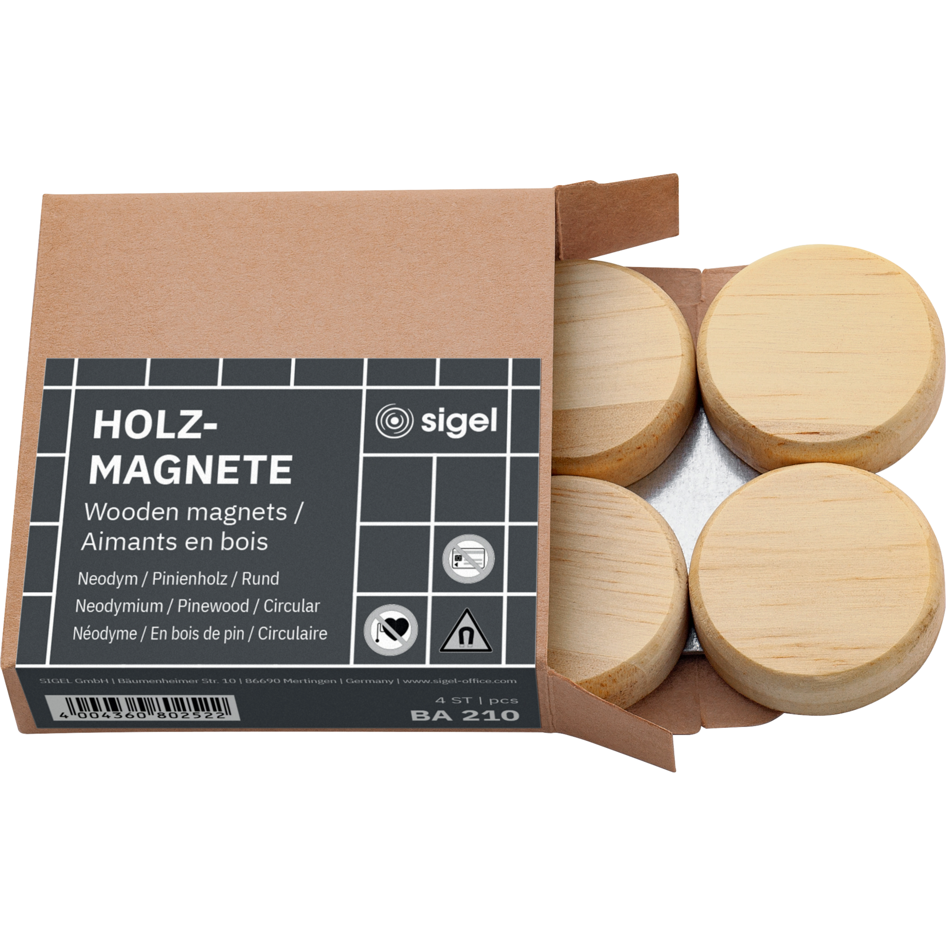 Holzmagnet