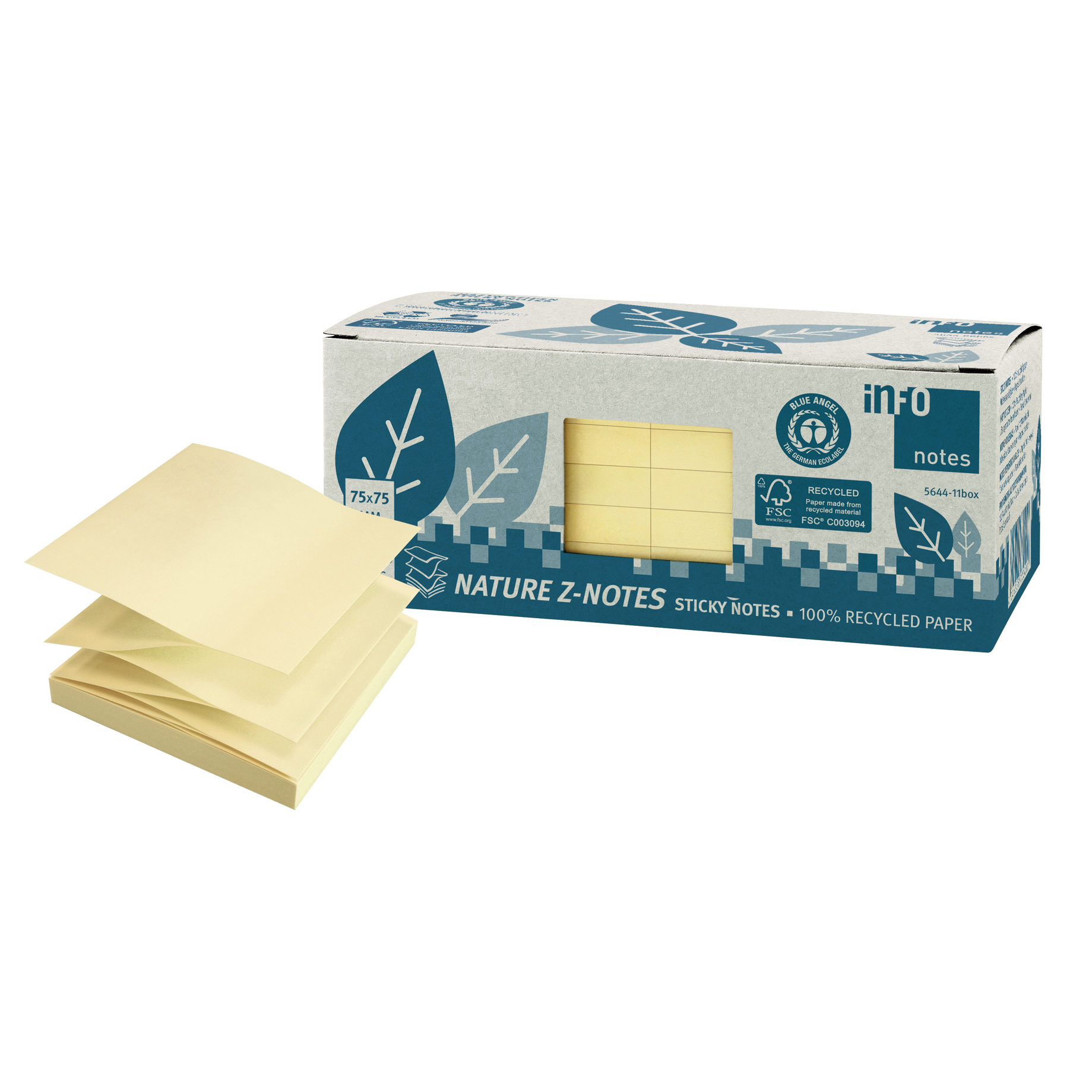 Haftnotiz Nature Z-Notes