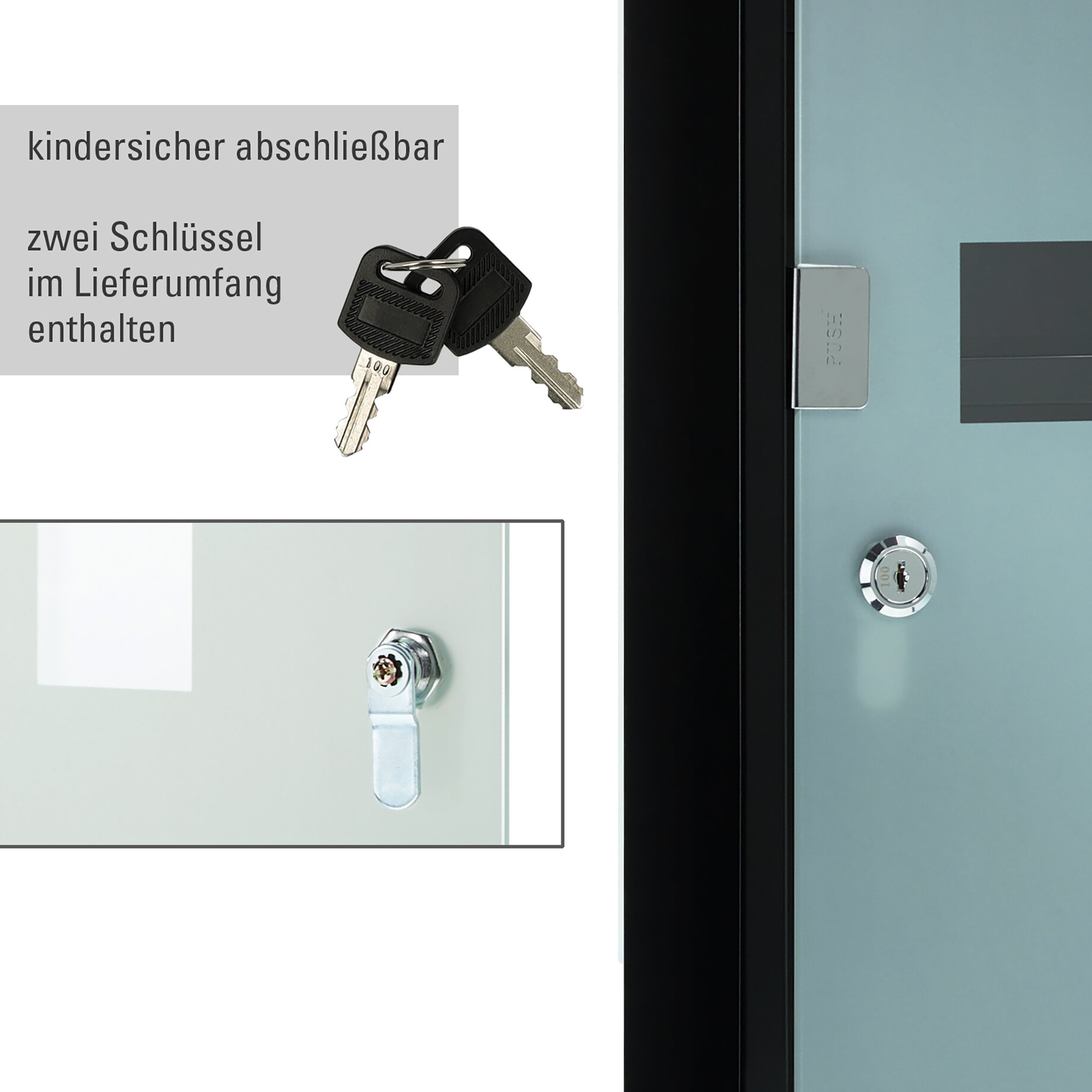 Erste-Hilfe-Schrank, gefüll nach DIN 13169