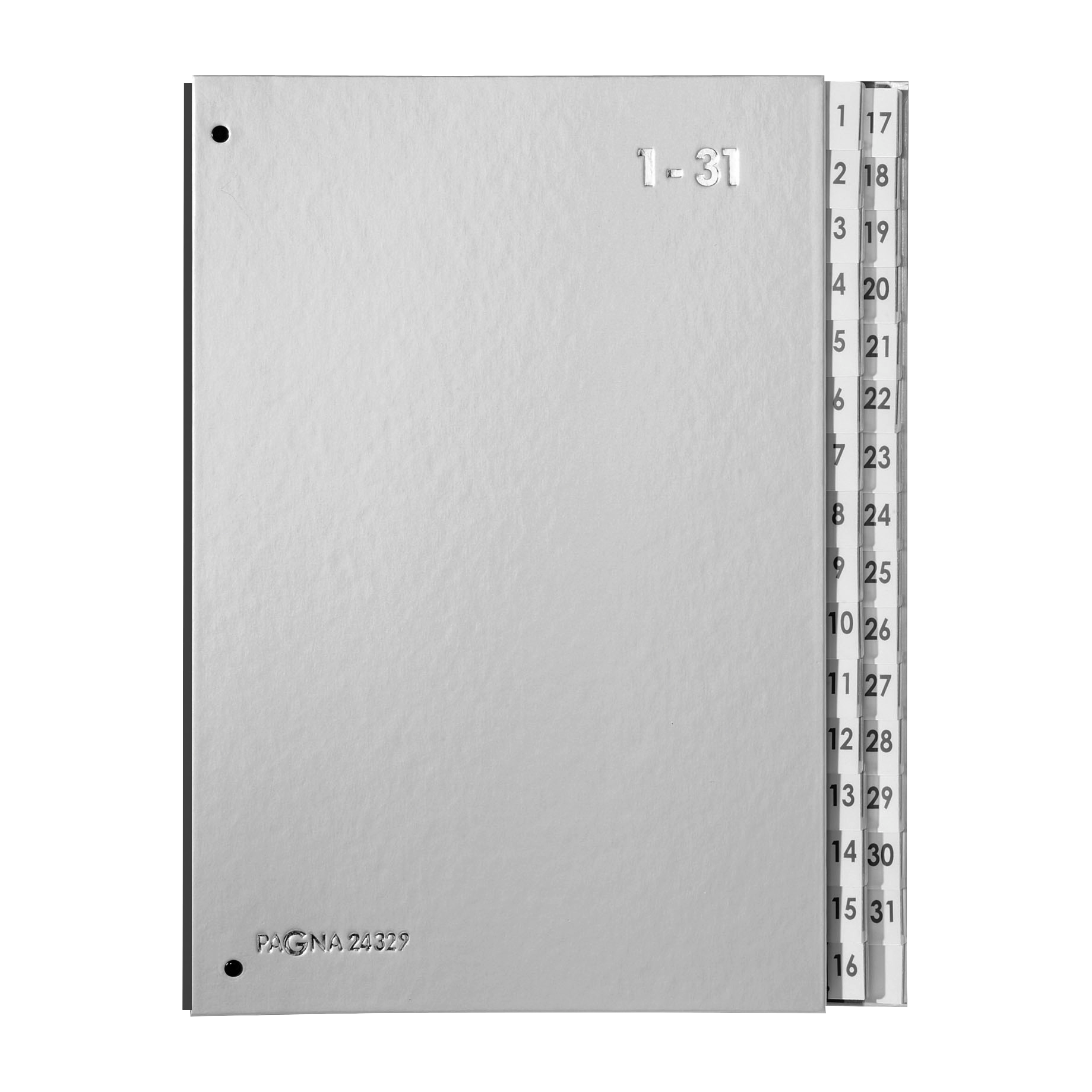 Pultordner Color Silber