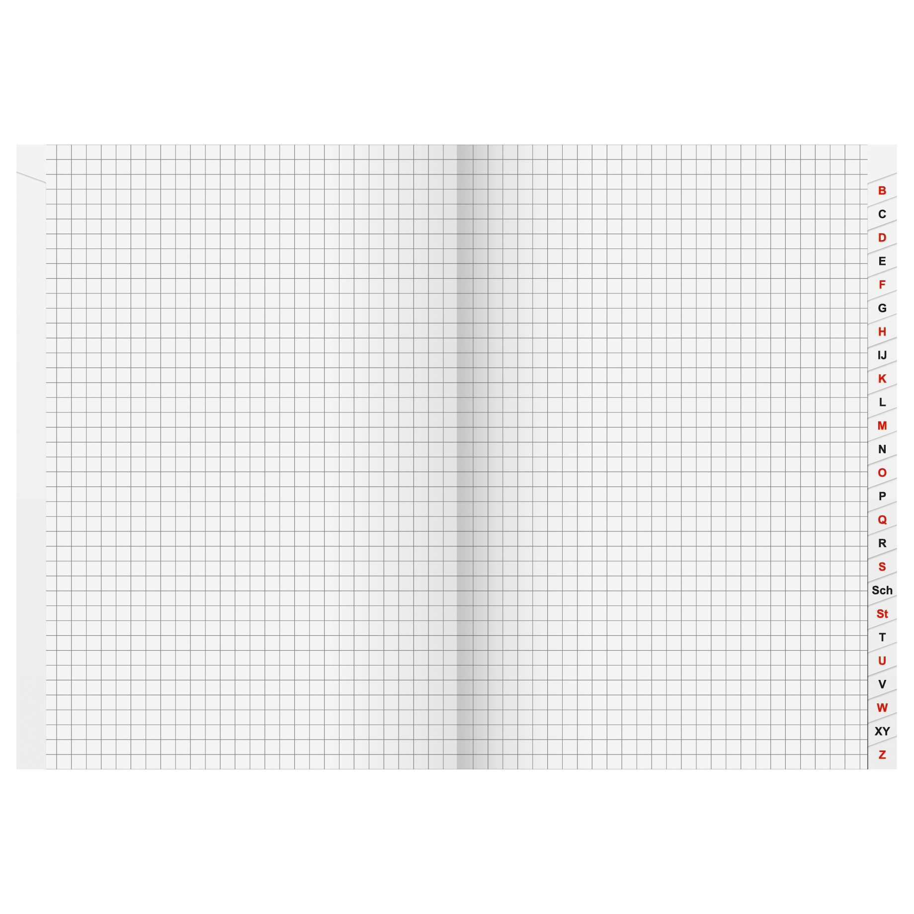 Geschäftsbuch mit Register DIN A5