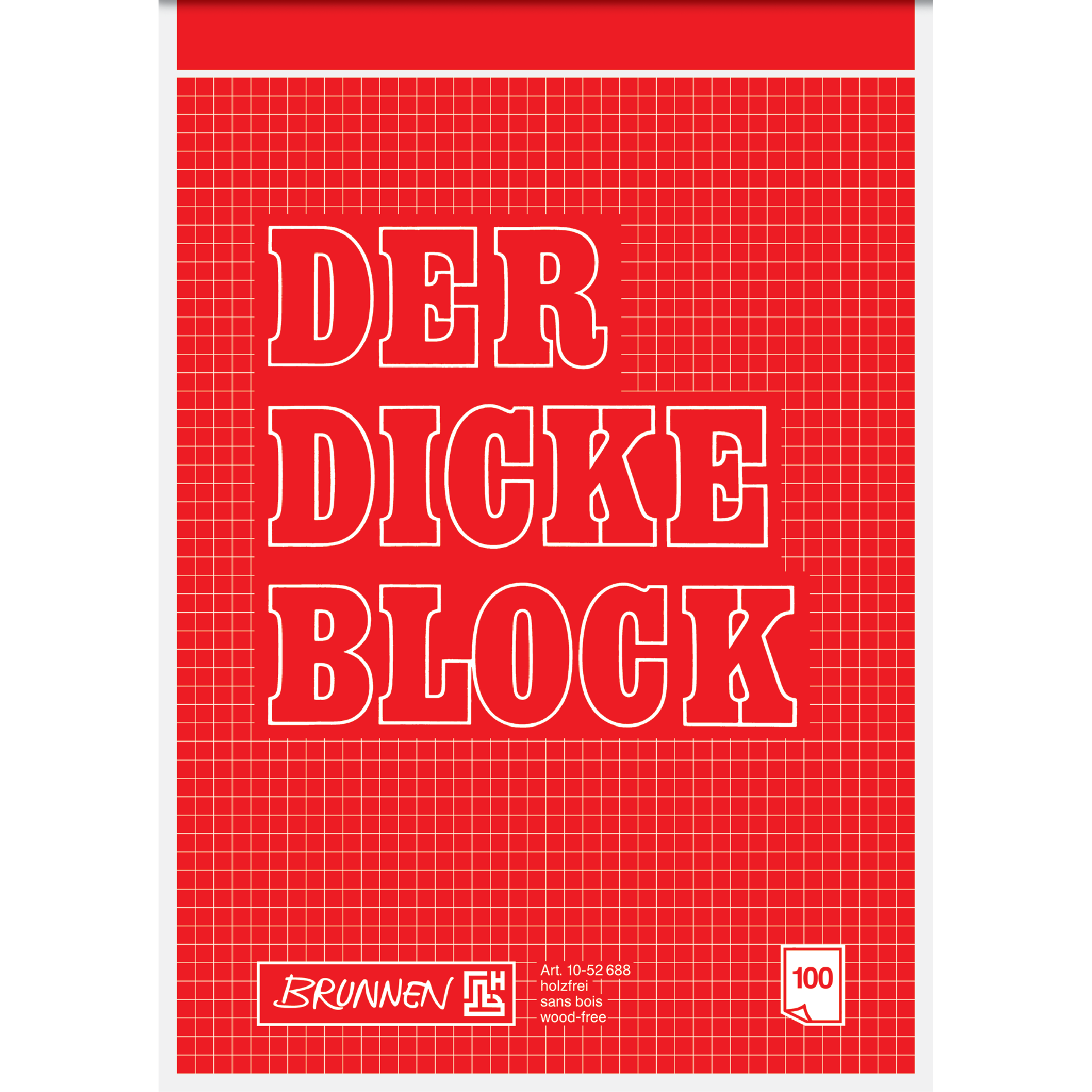 Briefpapierblock Dicker Block