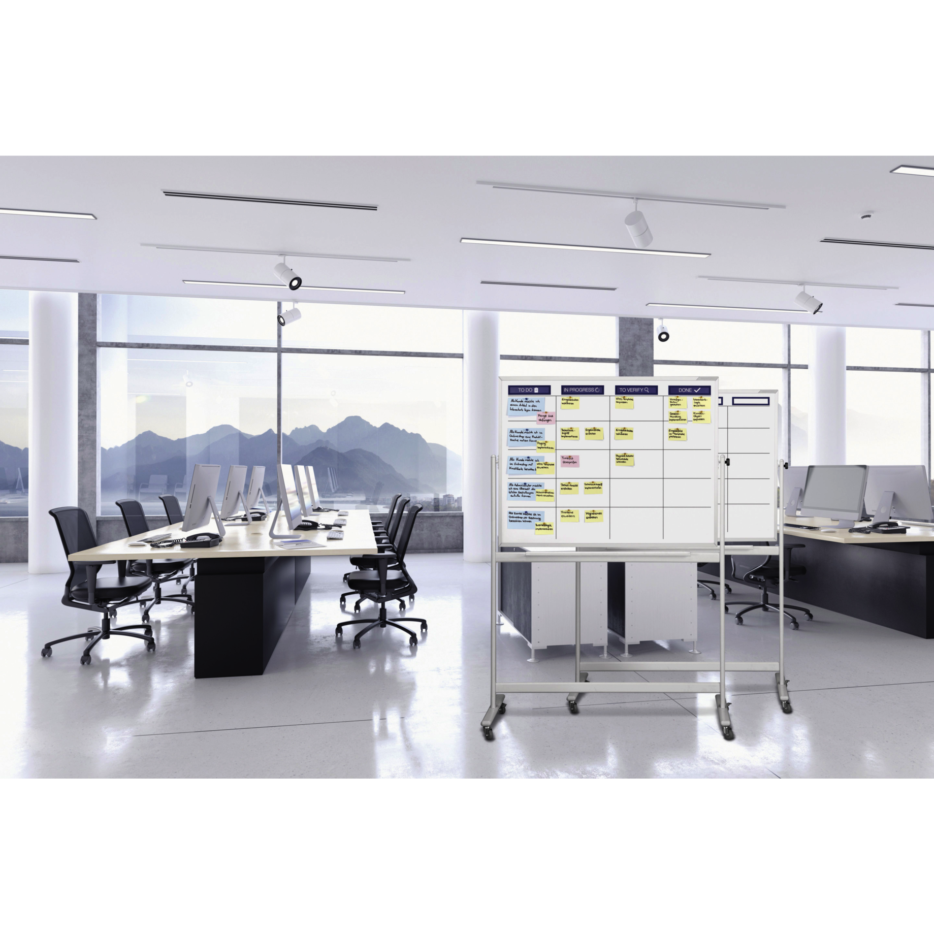 Scrumboard Standard-Set mobil