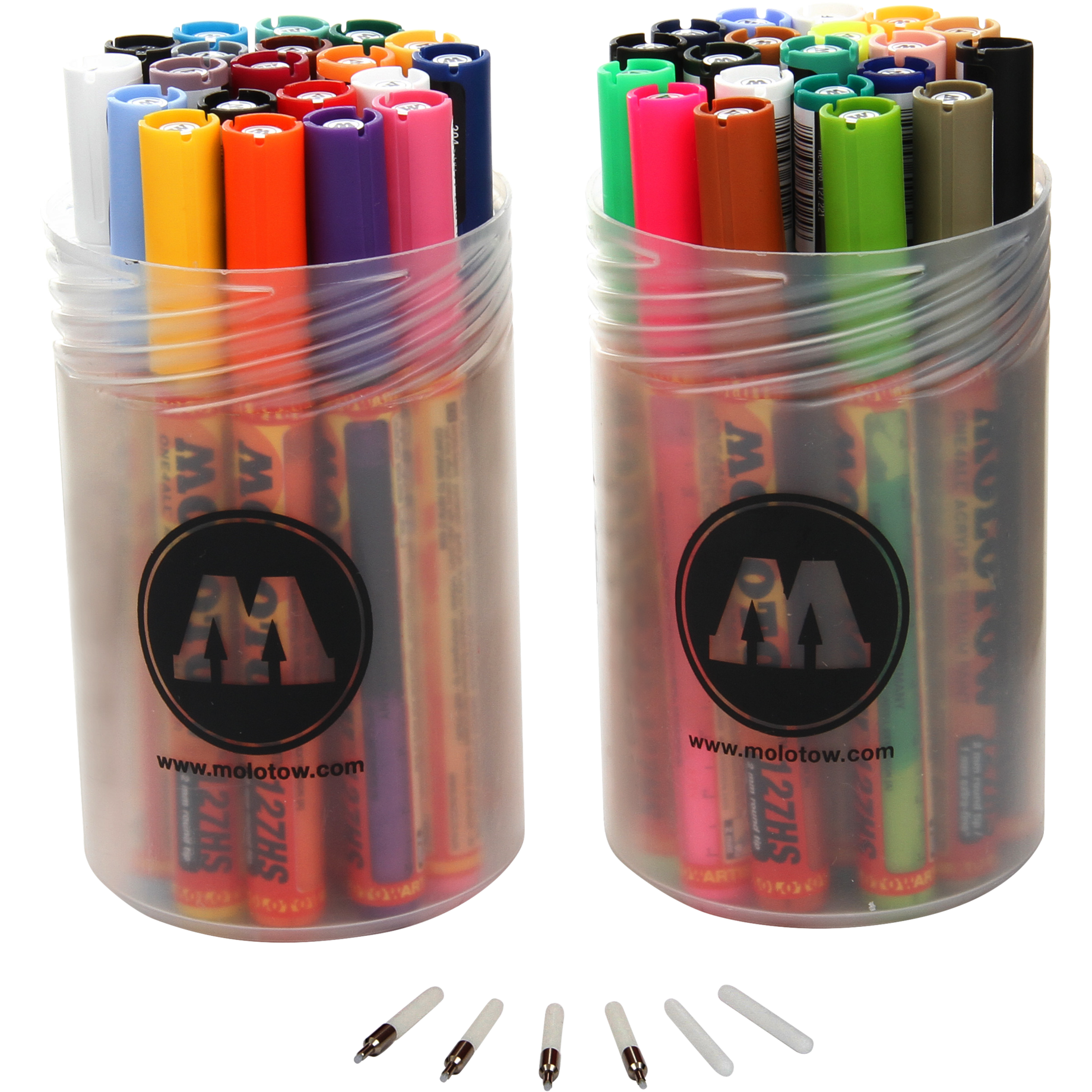 Acrylmarker ONE4ALL 127 HS, 2x 20er Stiftebox