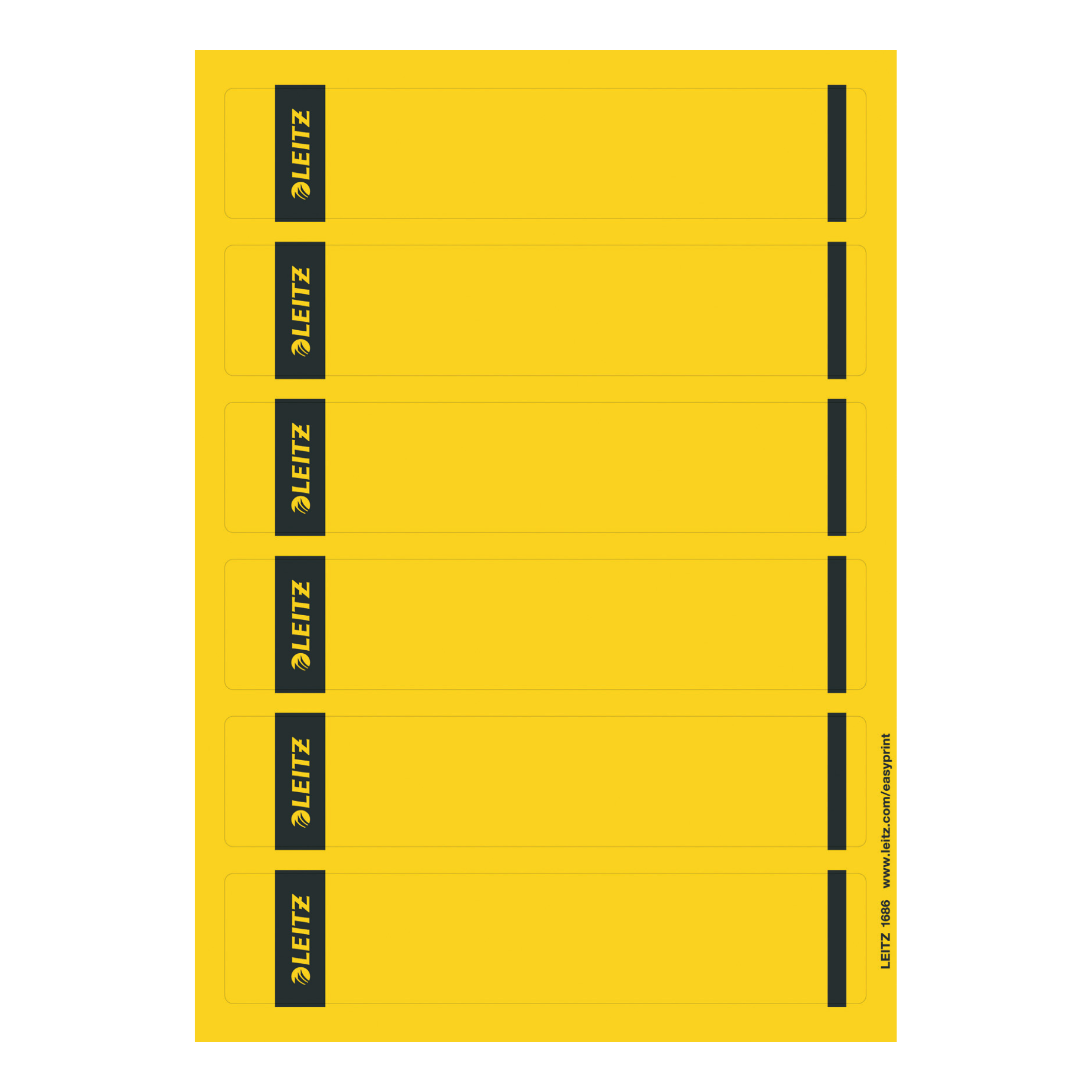 PC-beschriftbares Ordner-Rückenschild