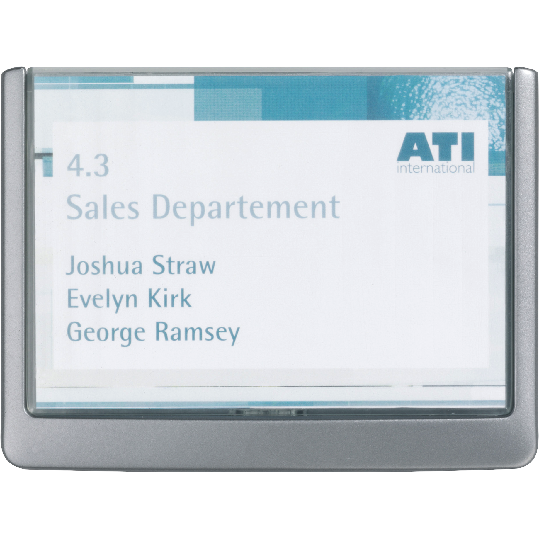 Türschild CLICK SIGN