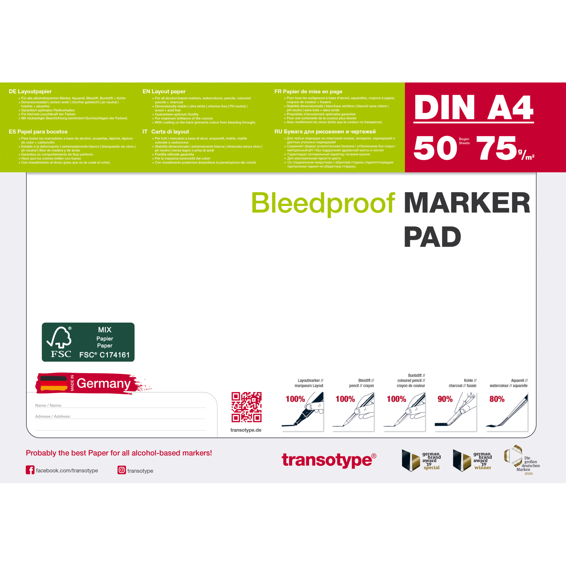 Marker Pad