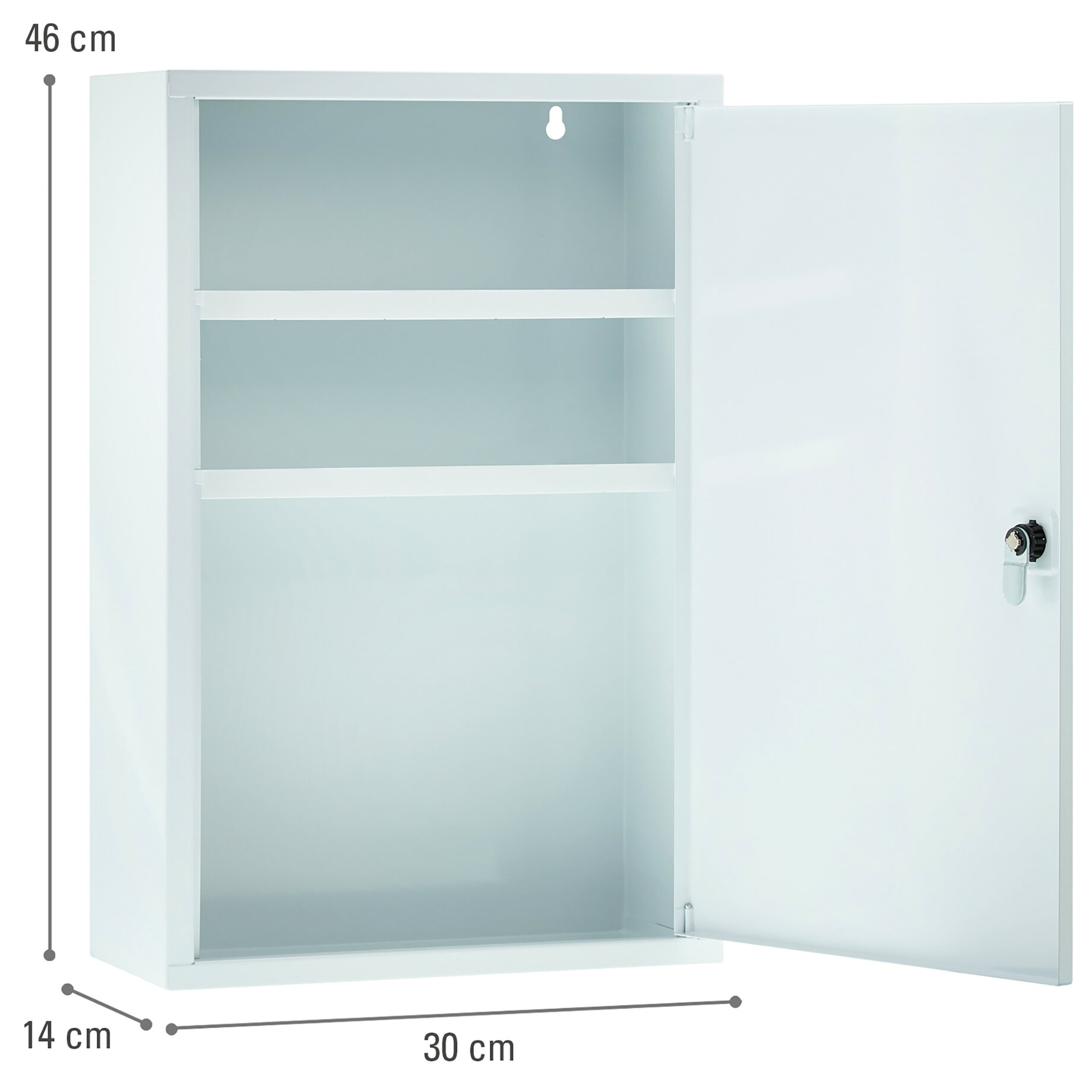 Erste-Hilfe-Schrank, gefüllt nach DIN 13157
