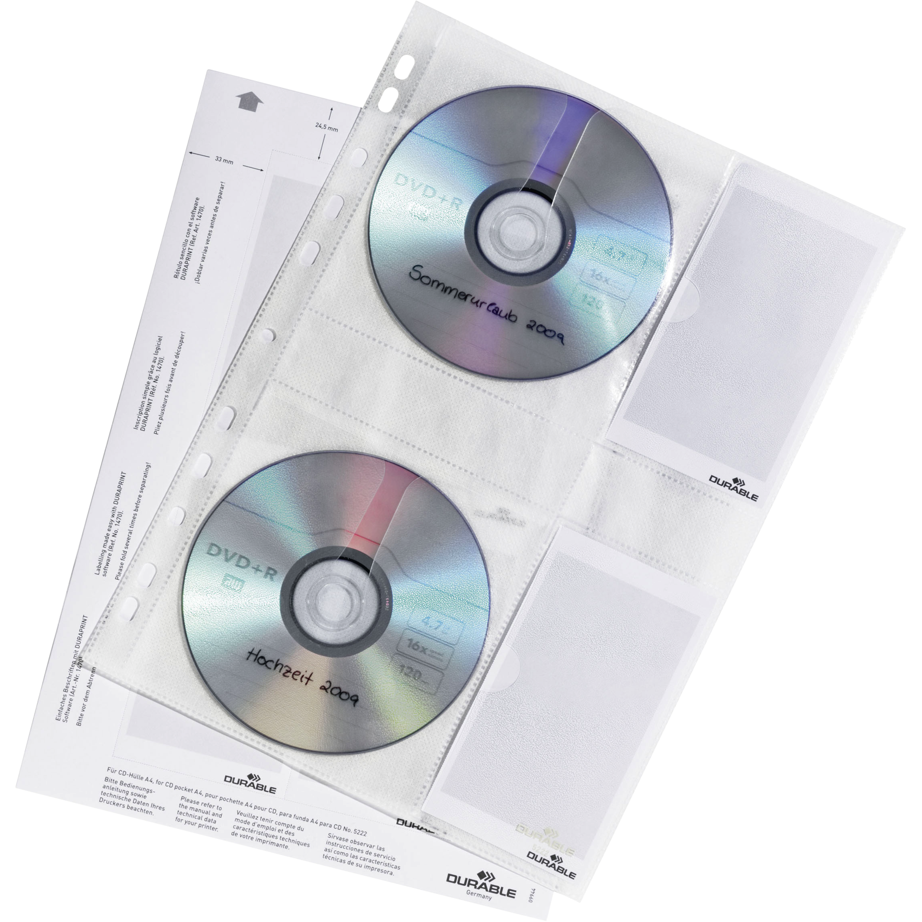 CD-Hülle CD/DVD COVER M