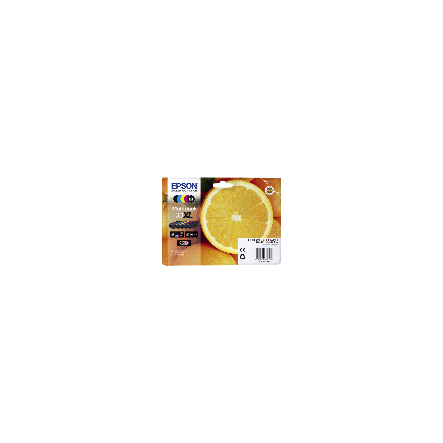 Inkjetpatrone 33XL
