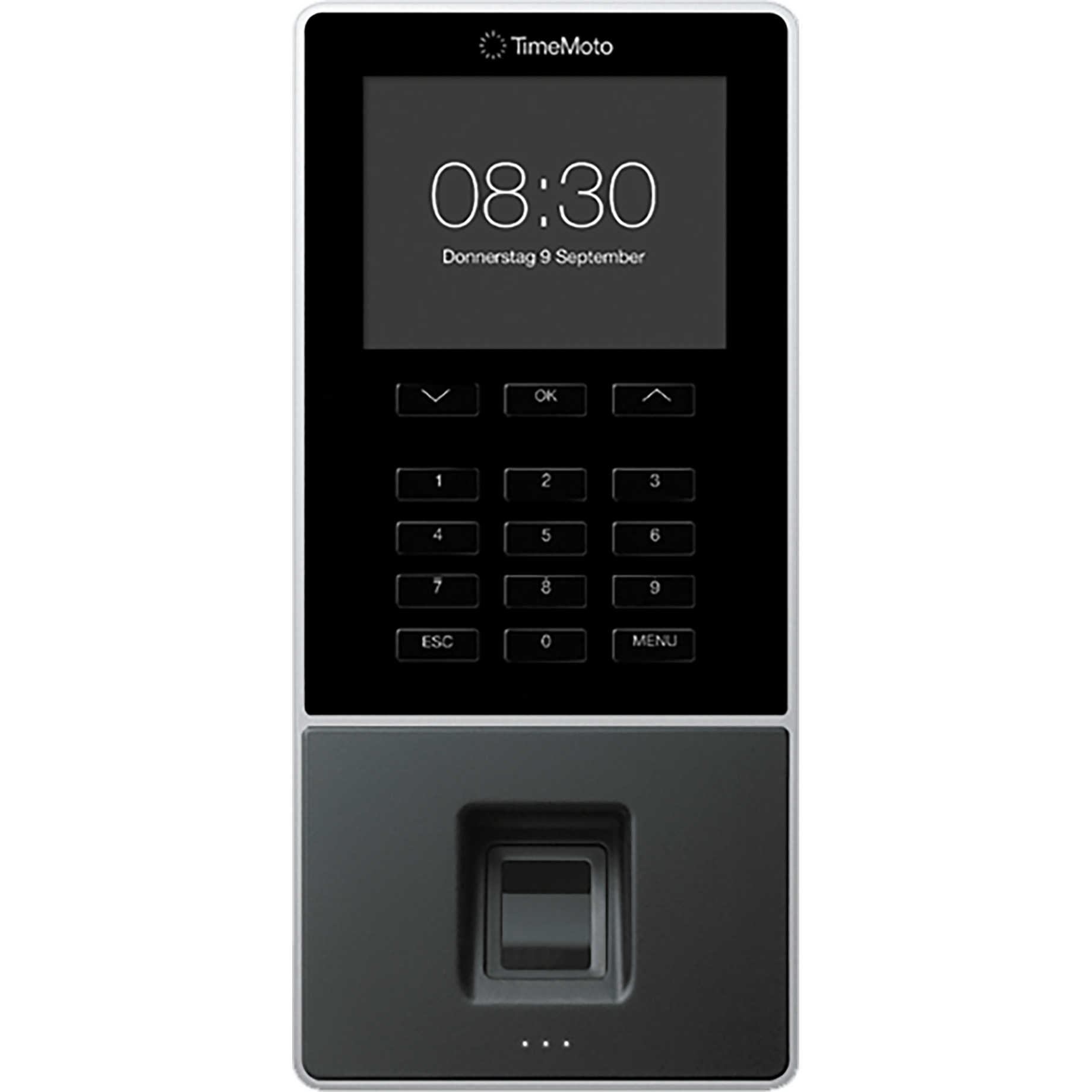 Zeiterfassungssystem TM-828 SC, mit RFID-/Fingerabdruck-Sensor & MIFARE