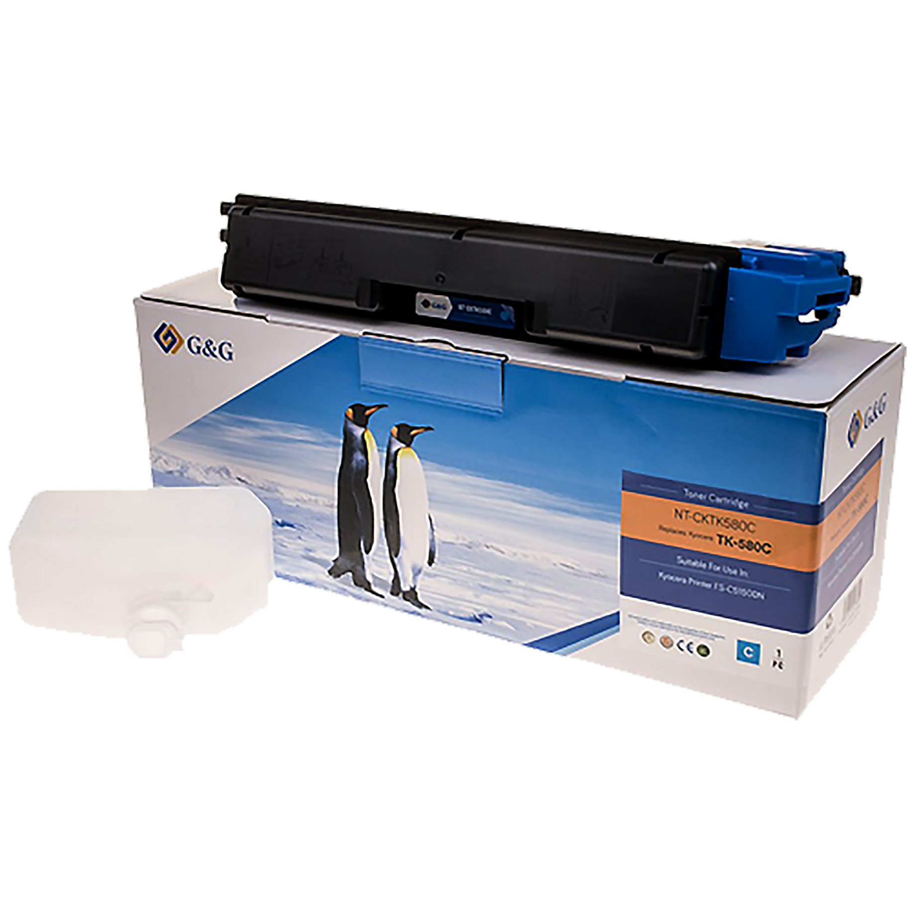 Toner kompatibel zu Kyocera TK-580