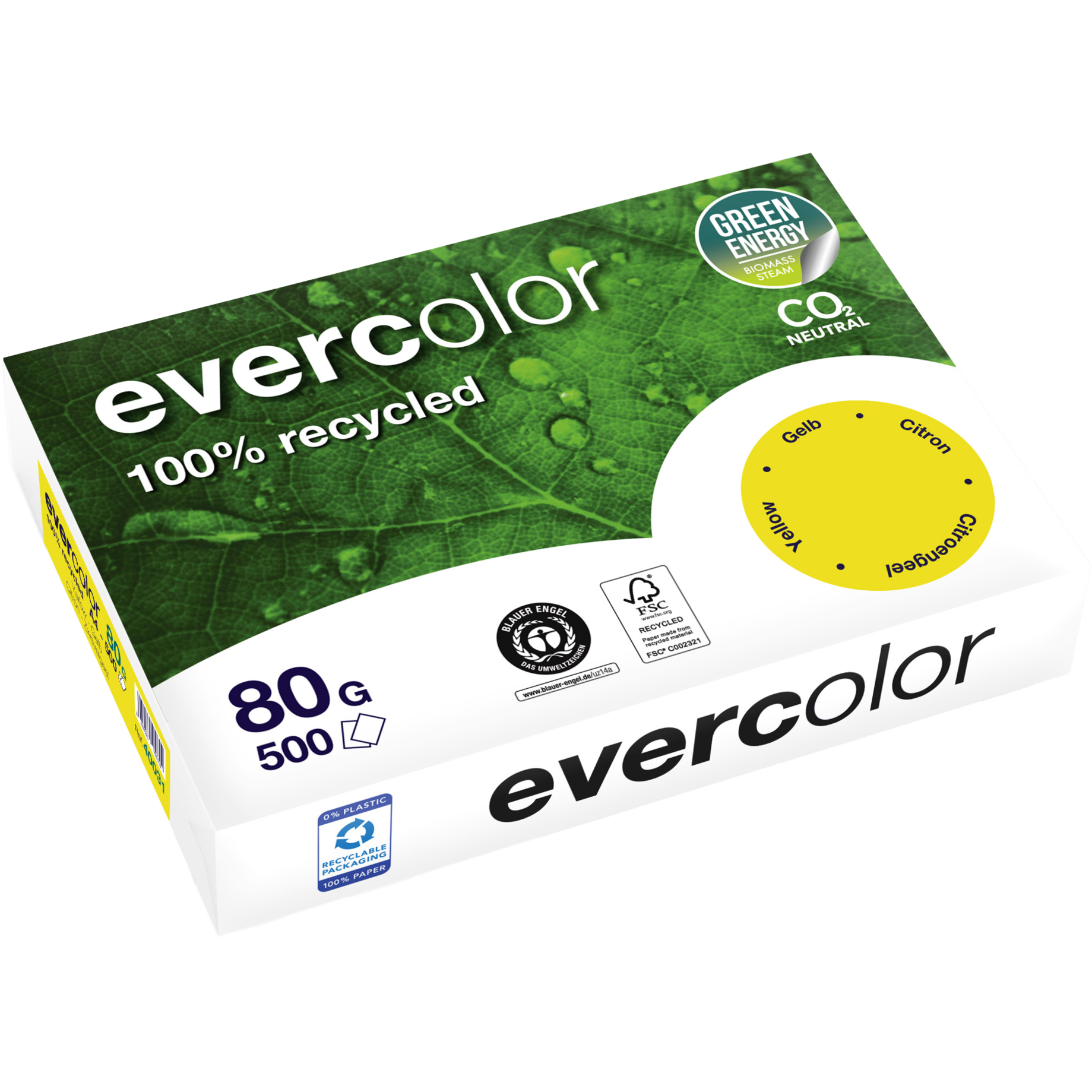 Recycling-Kopierpapier Evercolor