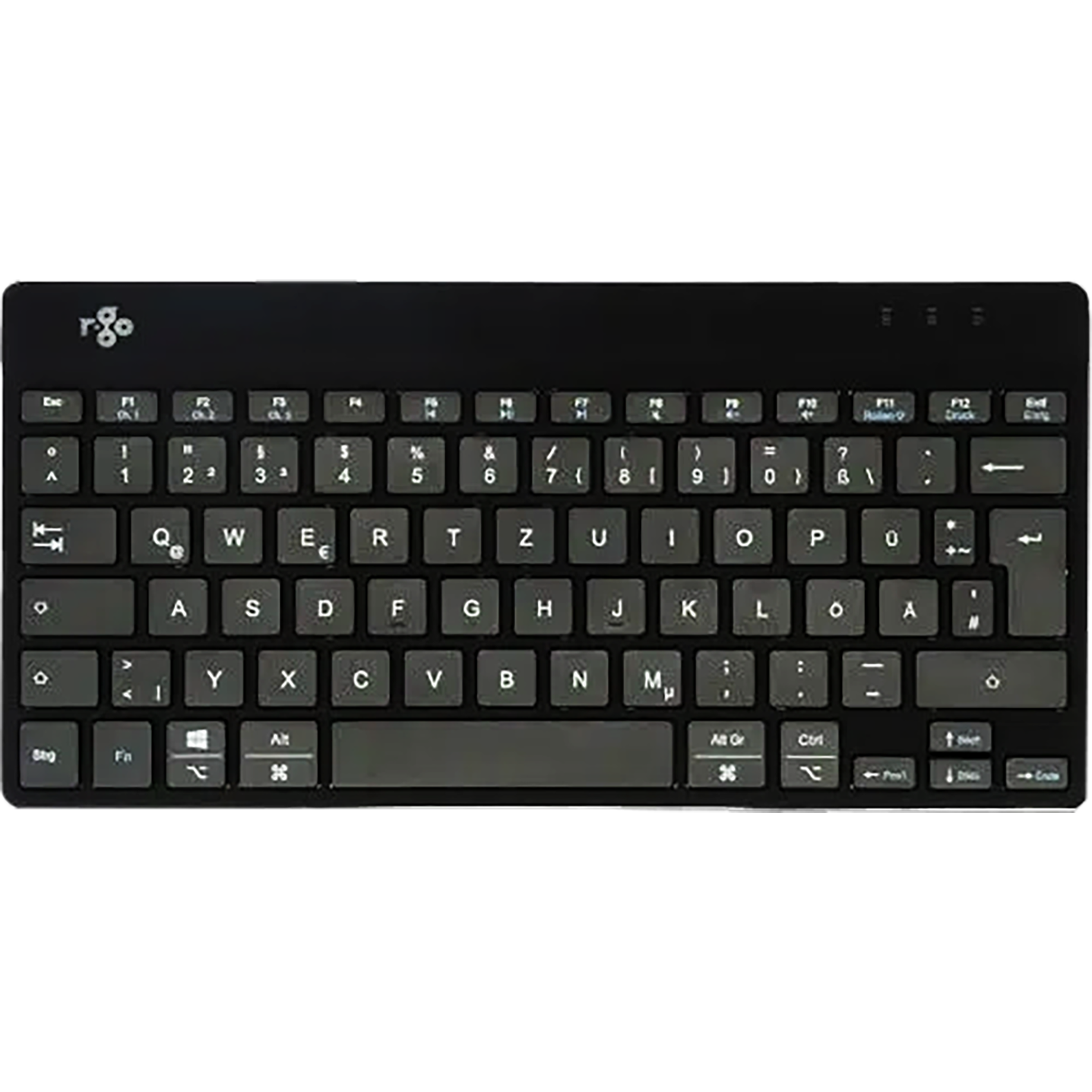 Ergonomische Tastatur R-Go Compact Break, drahtlos