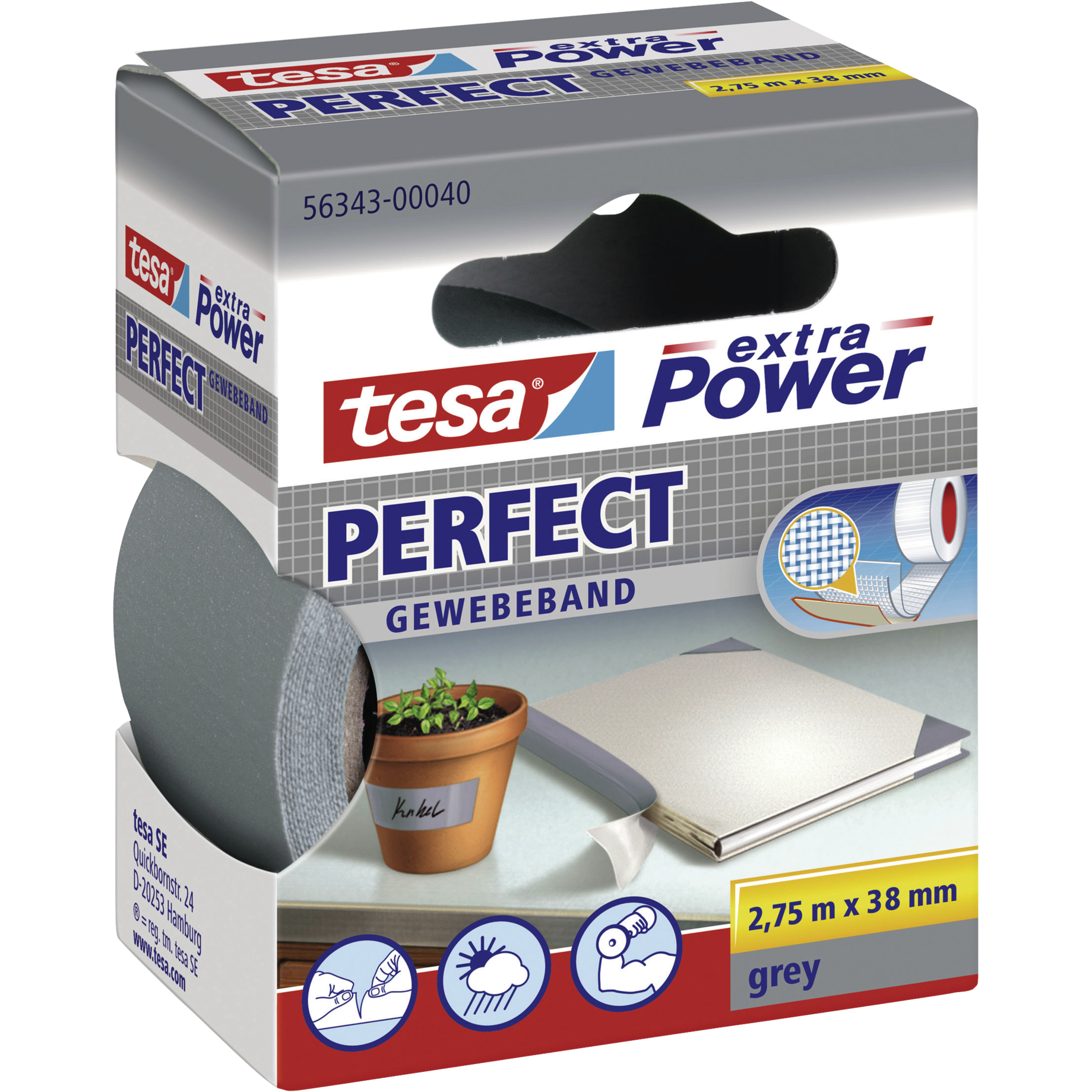 extra Power® Perfect Gewebeklebeband