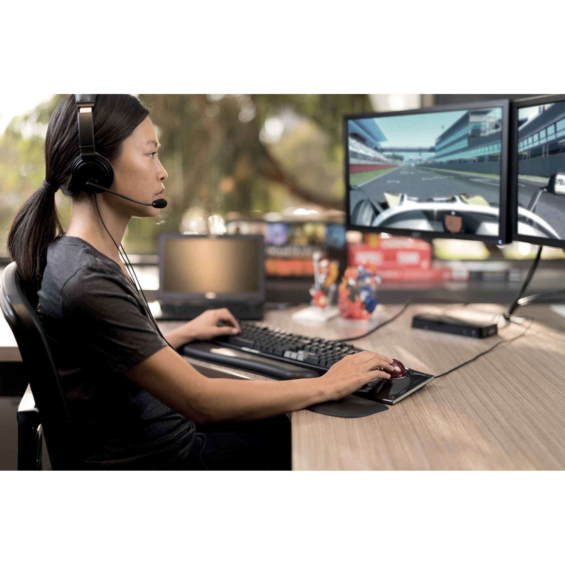 Stereo Headset mit Mikrofon