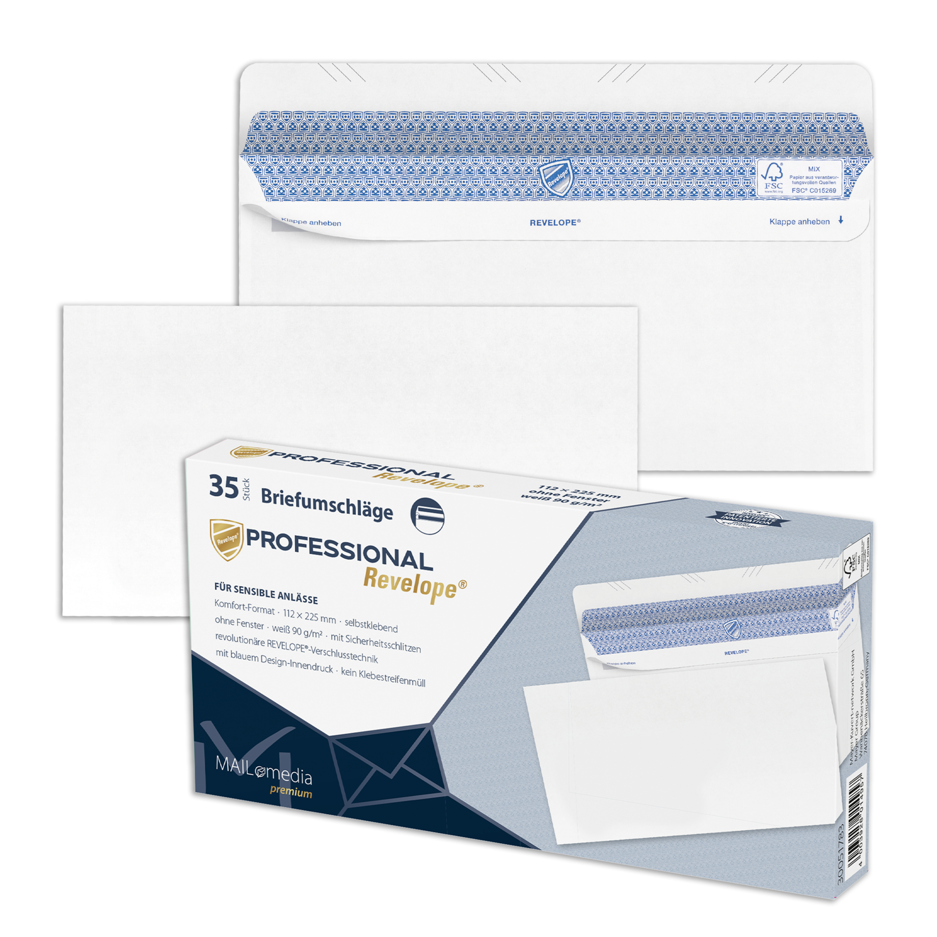 Briefumschlag Professional REVELOPE®