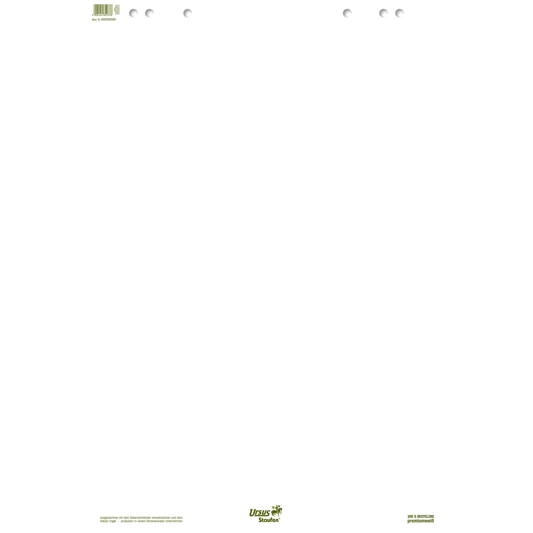 Flipchartblock green