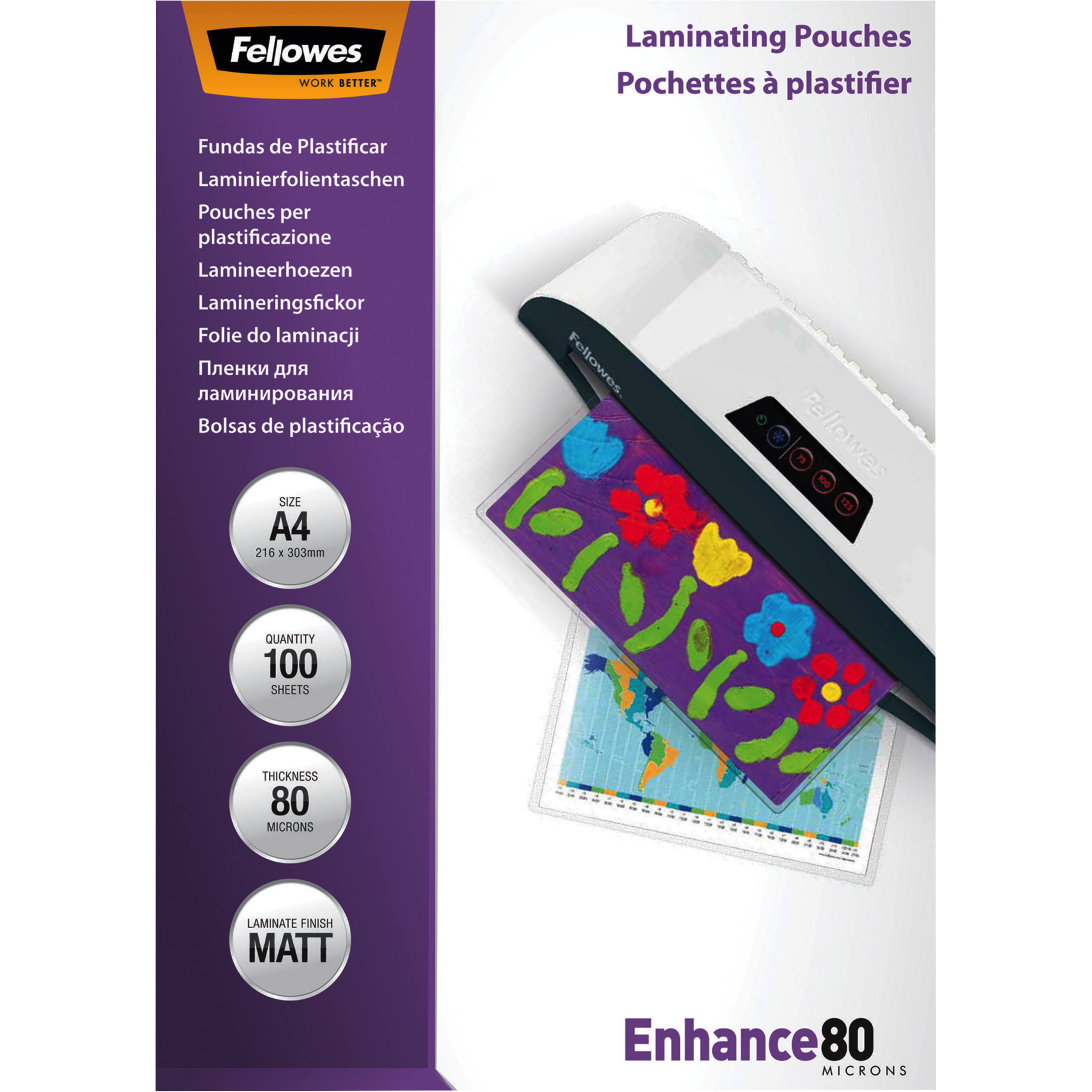 Heißlaminier-Folientasche, matt