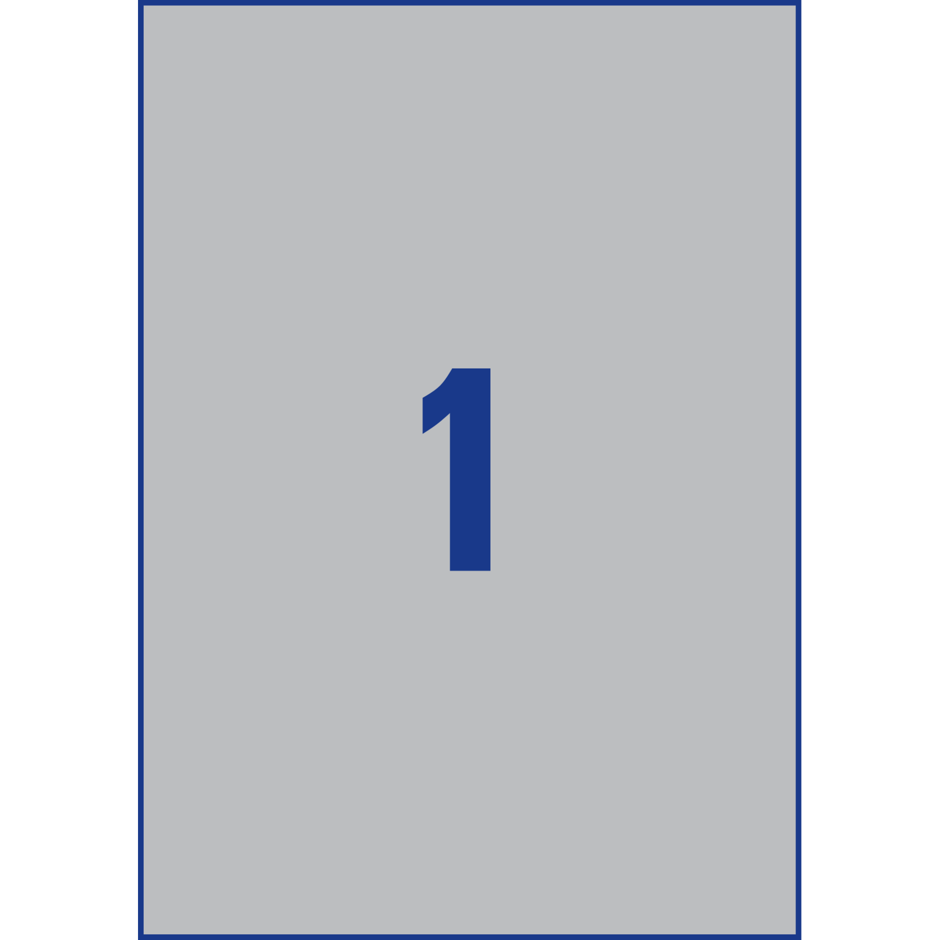 Typenschild-Etikett