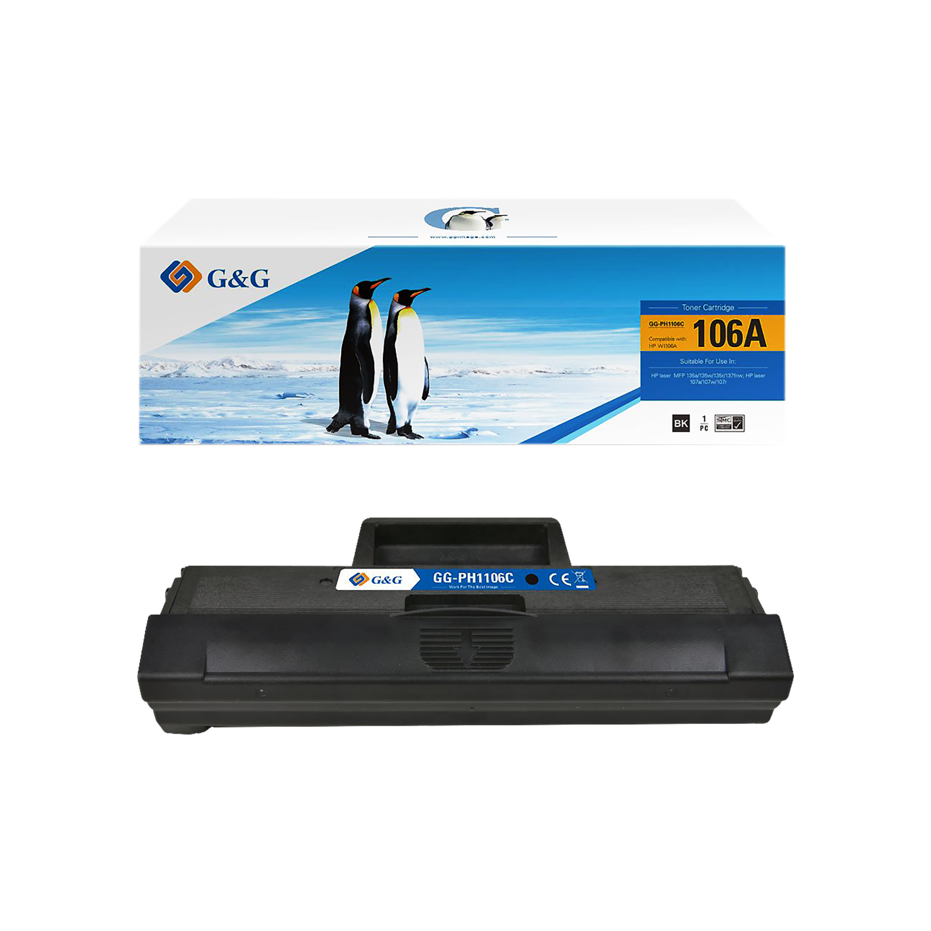 Toner kompatibel HP 106A