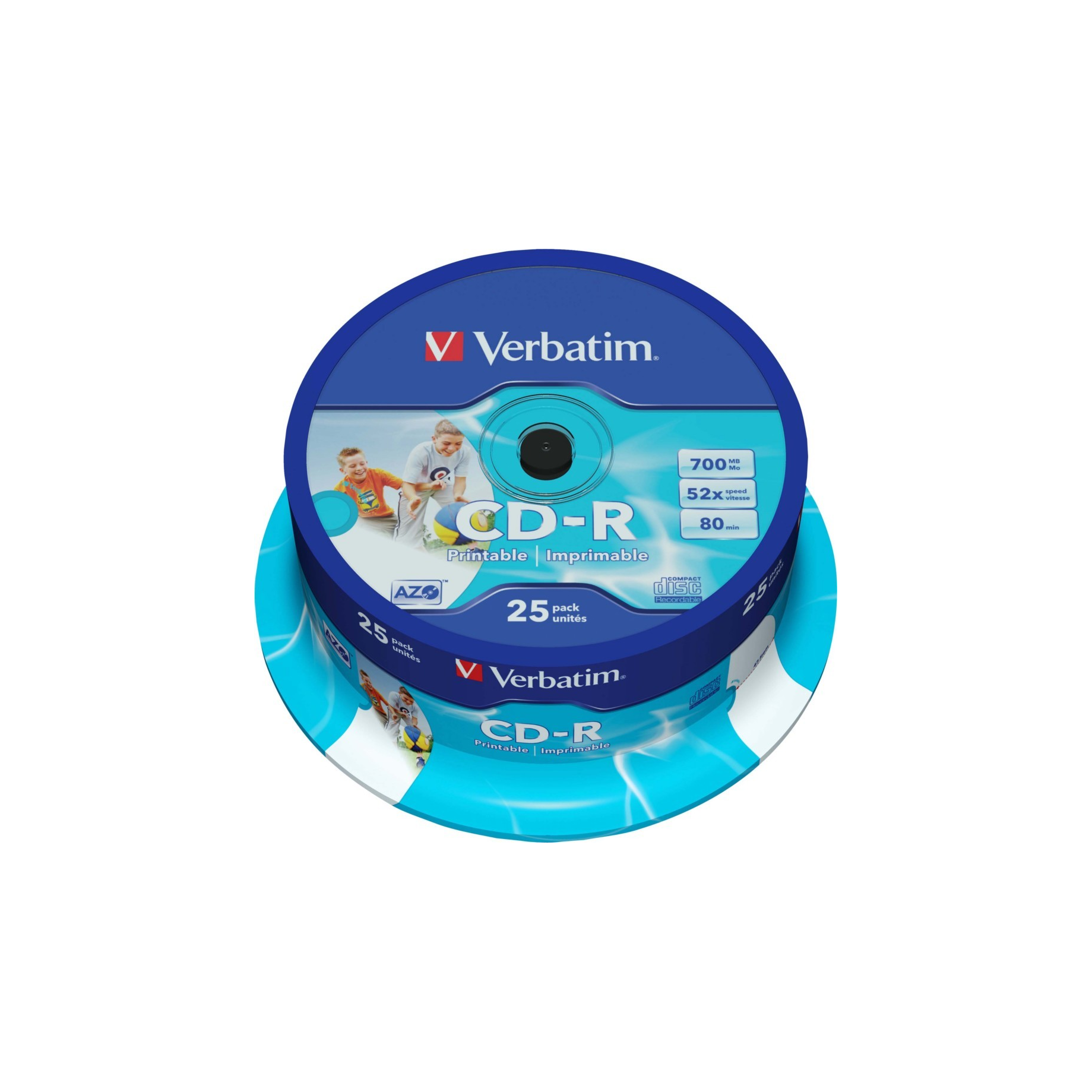 CD-R, Inkjet Printable Surface, DataLife Plus, AZO