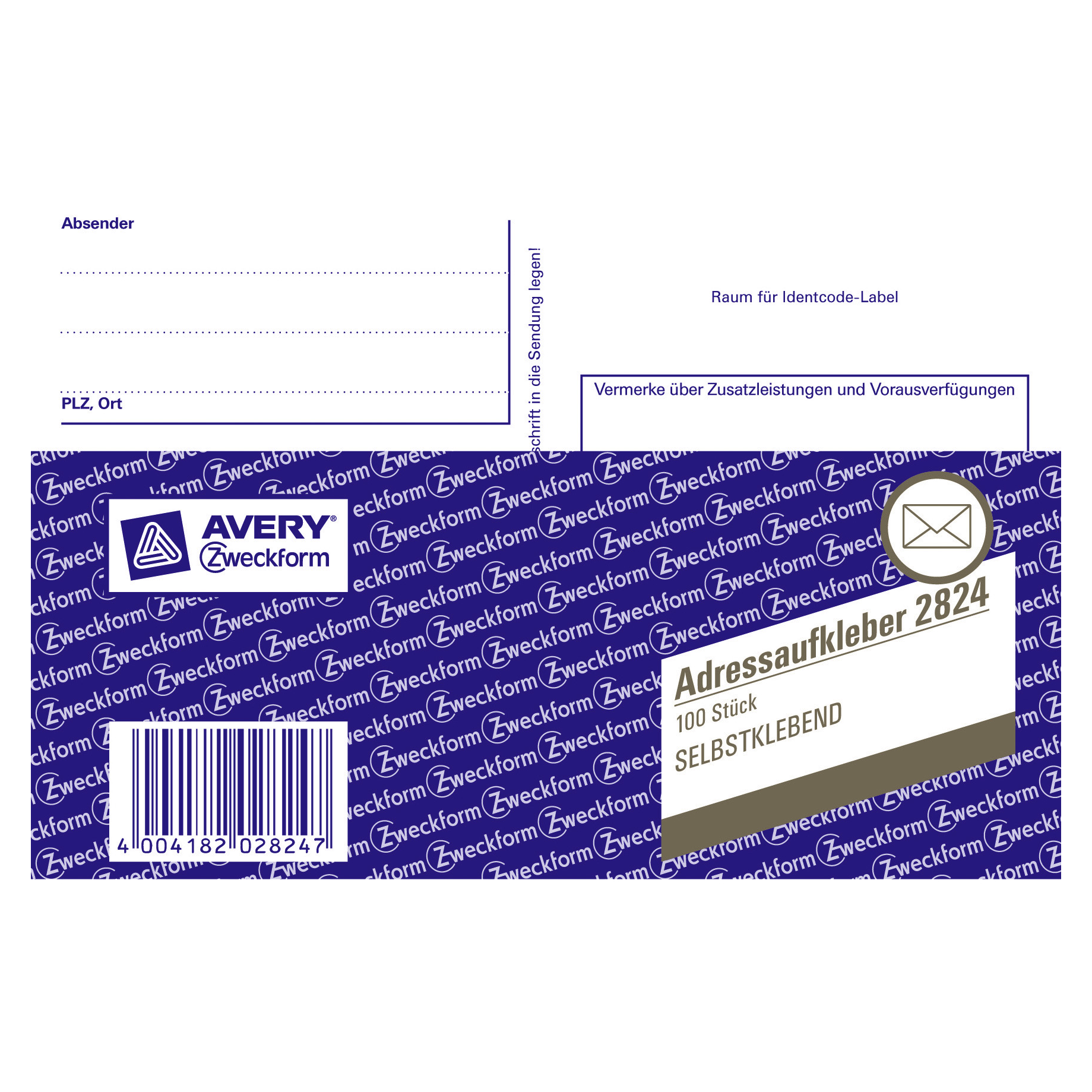 Adressaufkleber