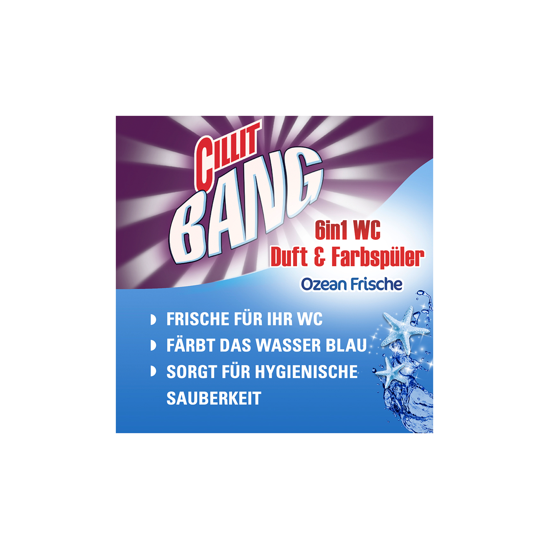 WC Duft & Farbspüler 6in1