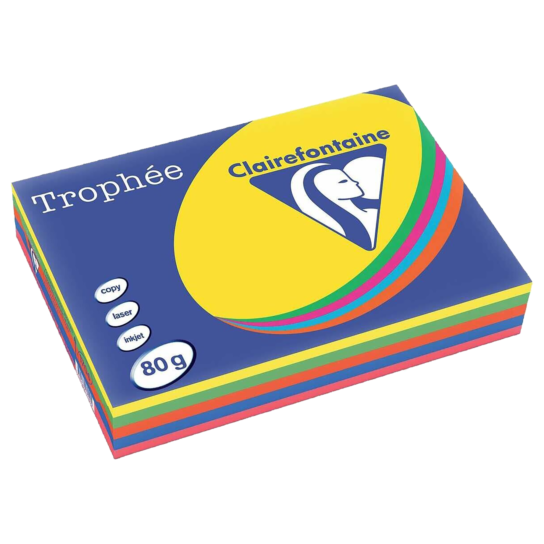 Kopierpapier Trophée intensiv farbig sortiert