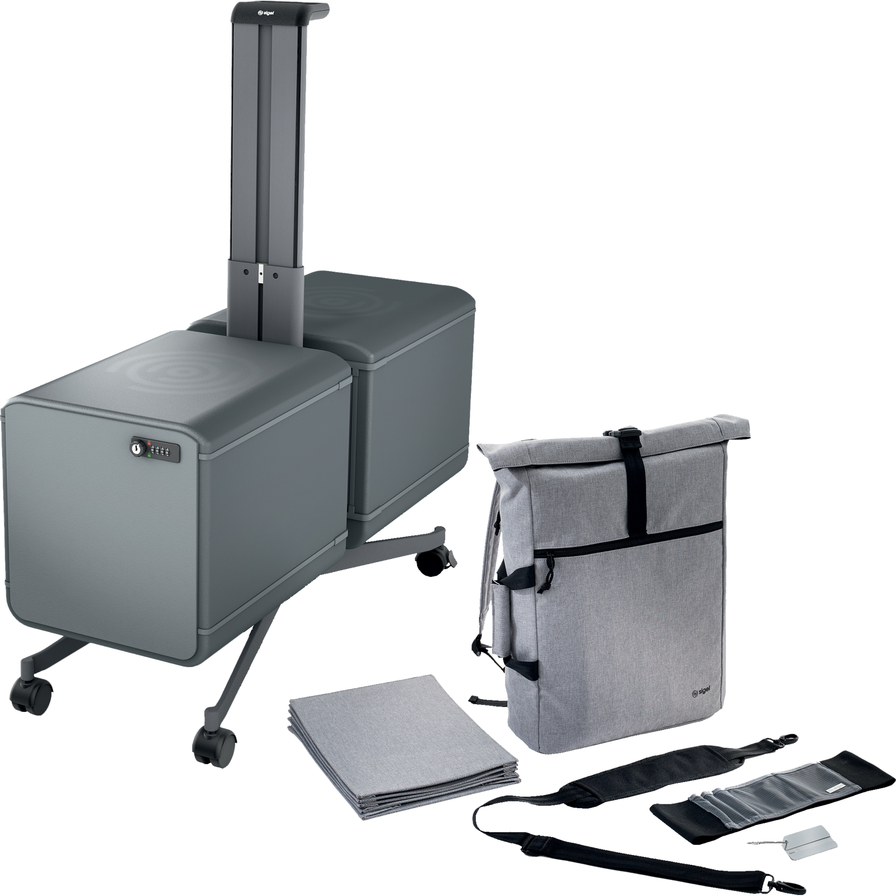 Set Office Caddy Workplace zweiseitig Move it