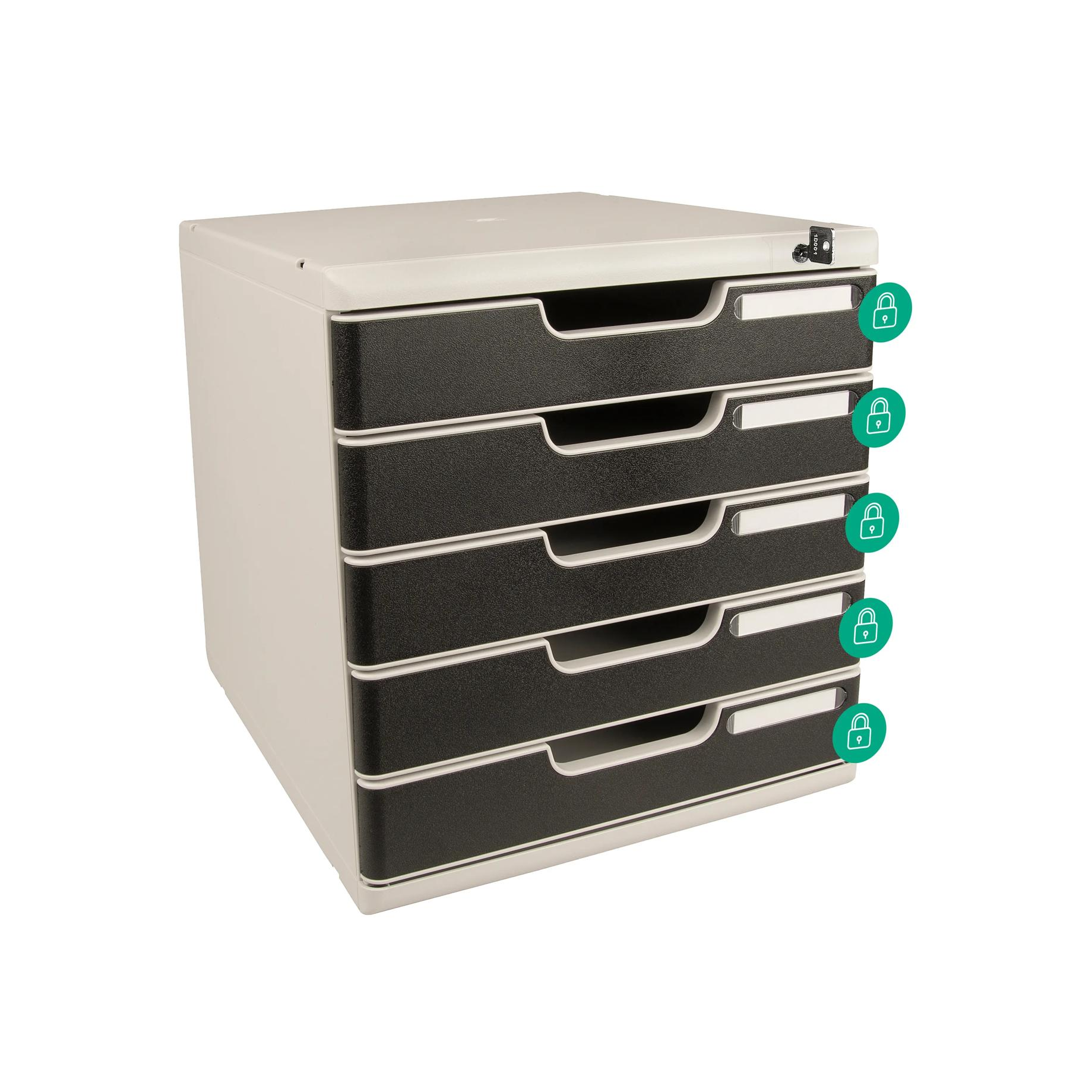 Schubladenbox Modulo mit Schloss