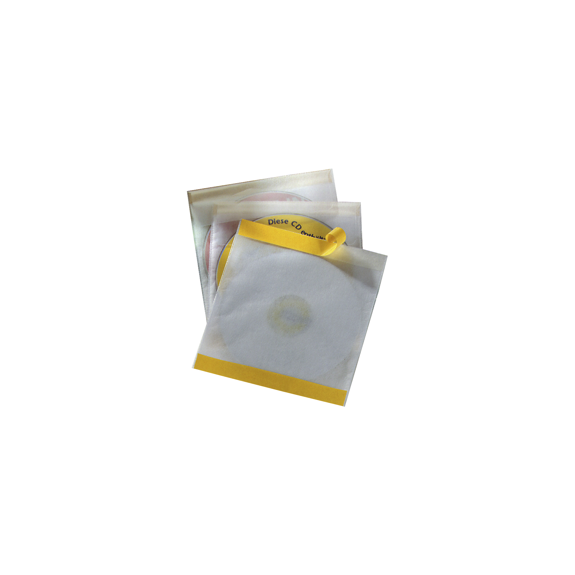 Selbstklebehülle CD/DVD FIX