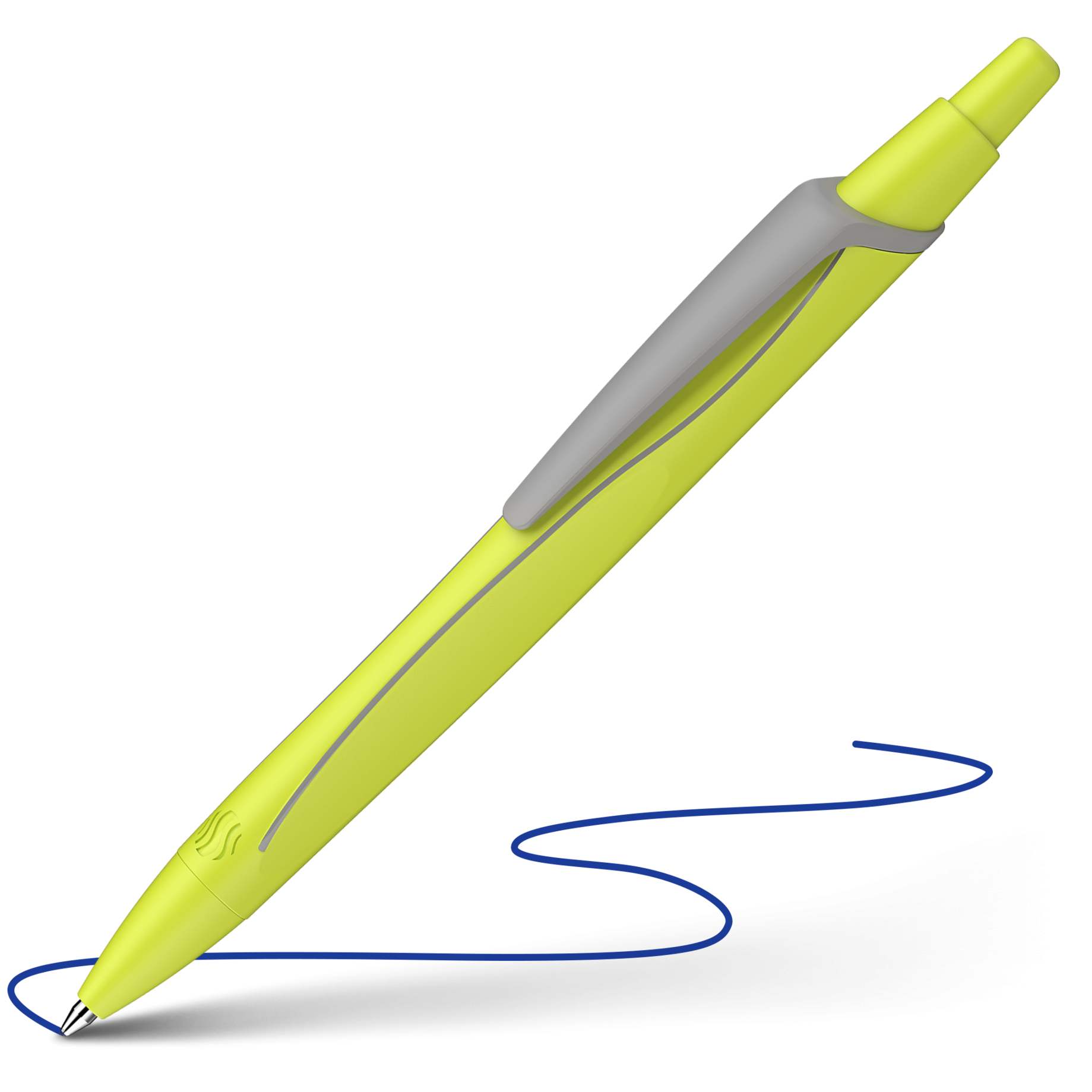 Kugelschreiber Reco neon