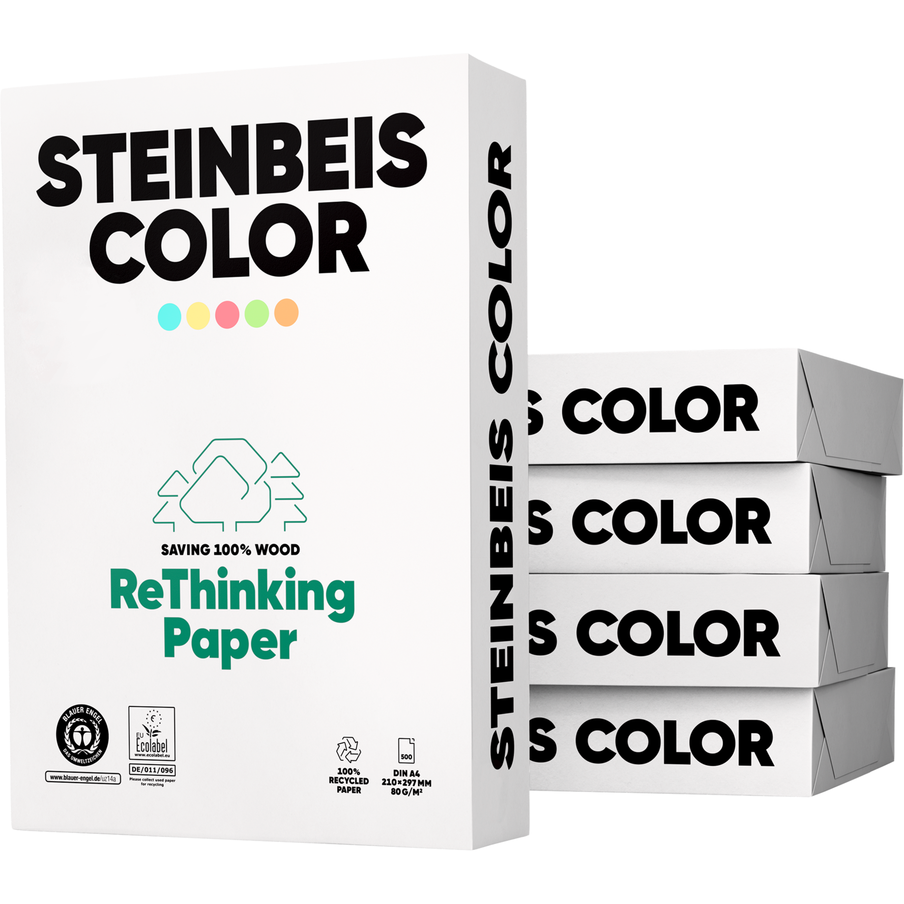 Recycling-Kopierpapier Steinbeis Color