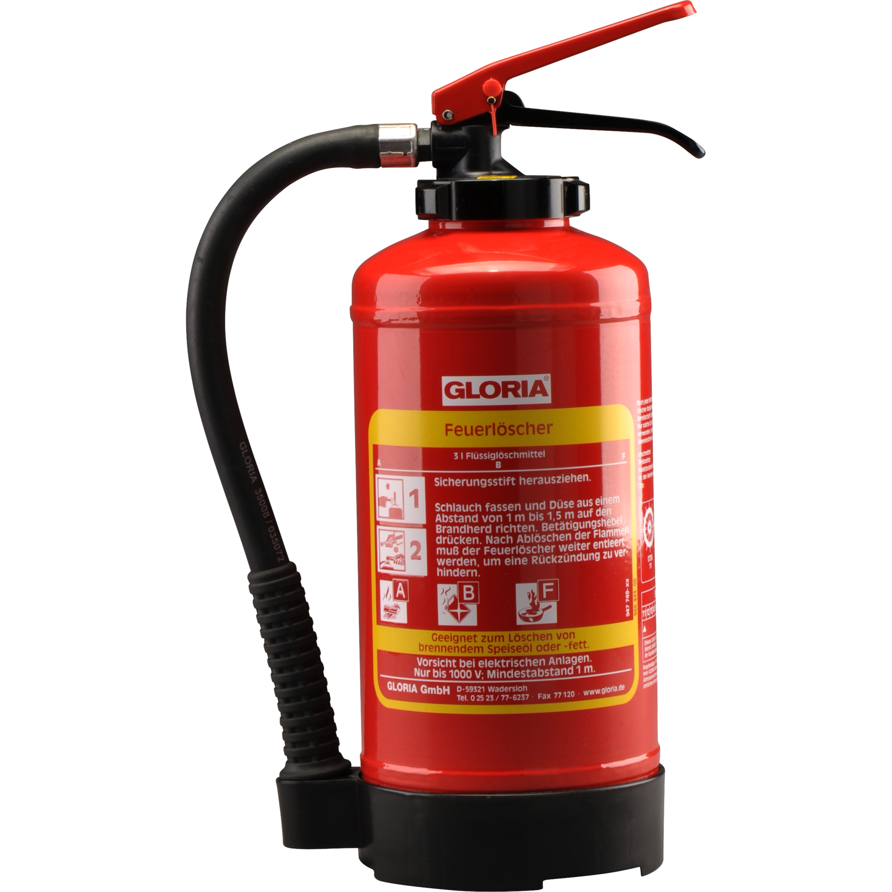 Fettbrandlöscher FB3EASY mit Wandhalter