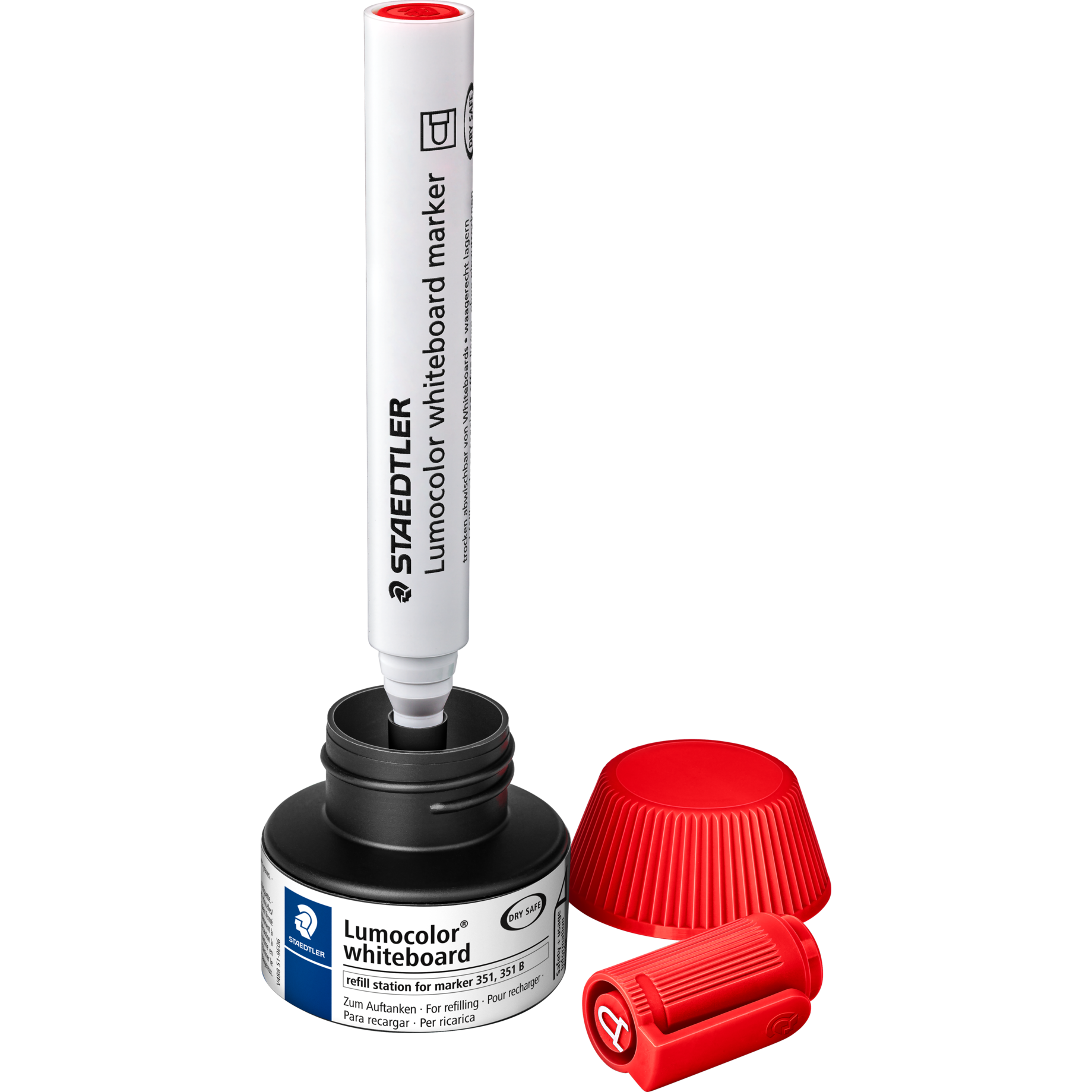 Lumocolor® refill station für Whiteboardmarker