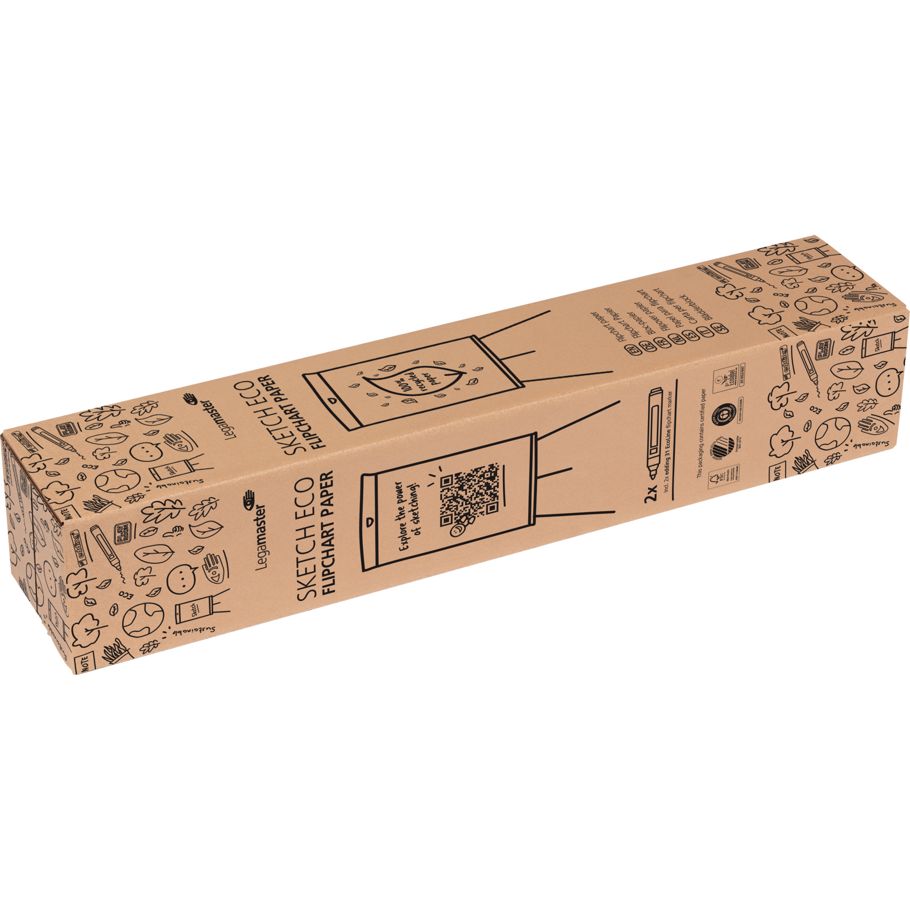 Flipchart-Block SKETCH ECO