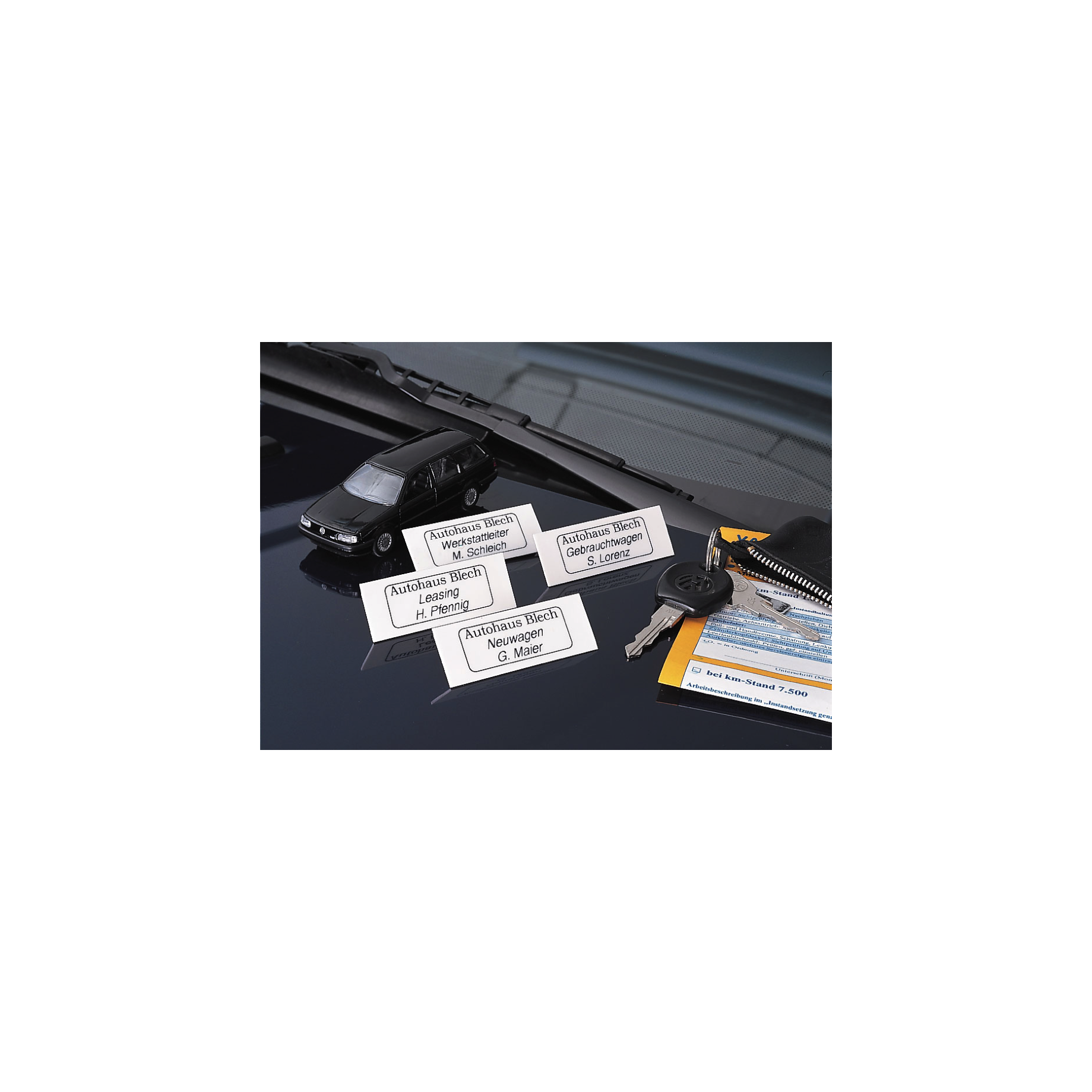 TZe-Schriftbandkassette für P-touch, laminiert TZe-Schriftbandkassette für P-touch, laminiert