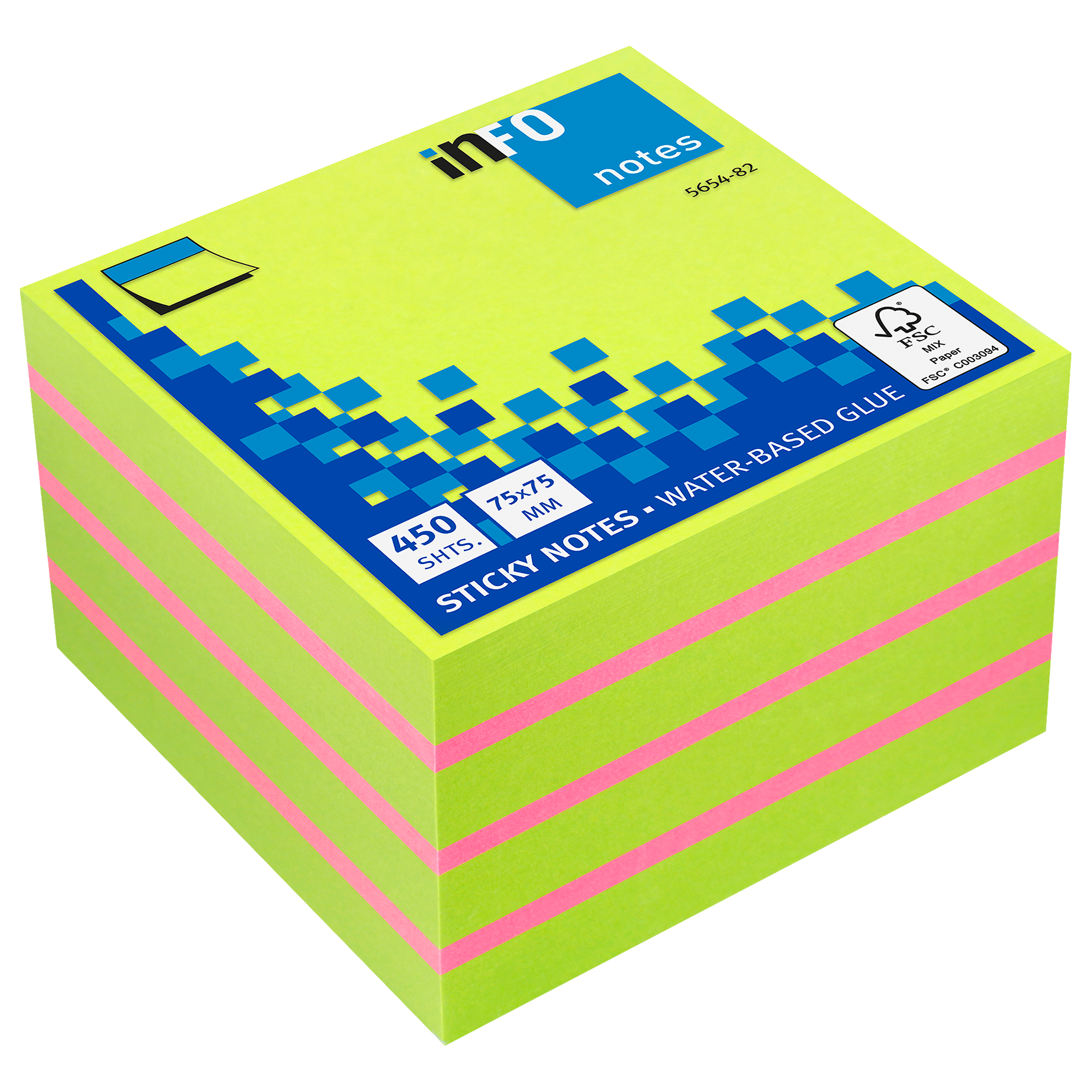 Haftnotiz Sticky Notes CUBE