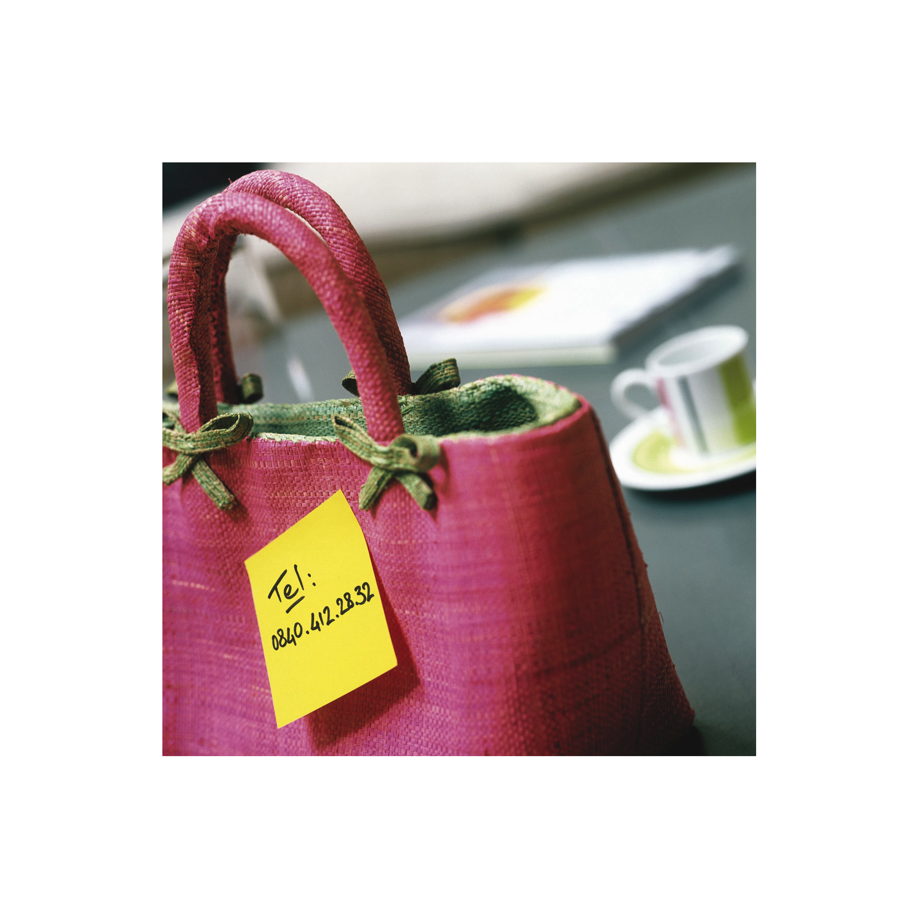 Super Sticky Notes, farbig