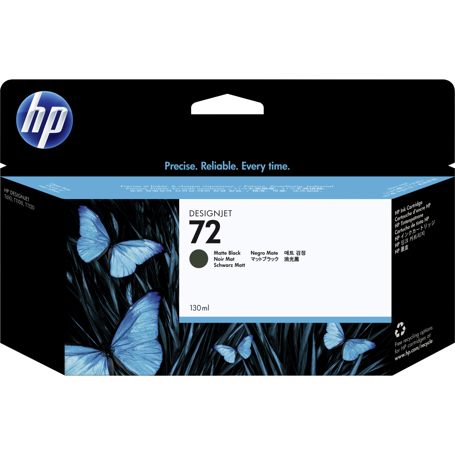 Original HP Tinten für HP DesignJet T610, T620, T700,  T770, T790, T795, T1100, T1120, T1200, T1300, T2300