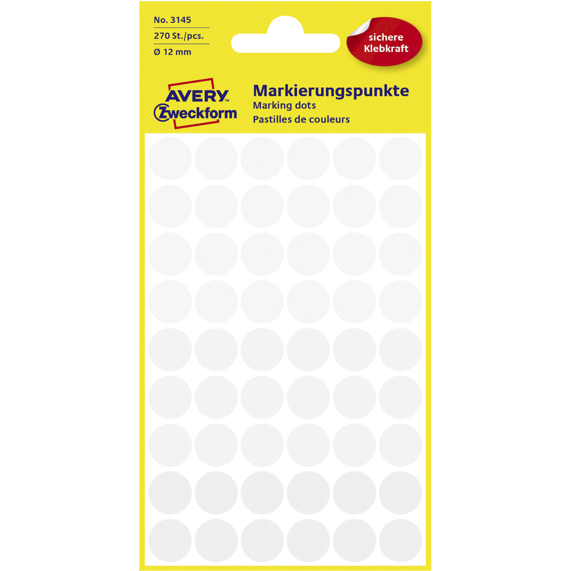 Markierungspunkt, farbig