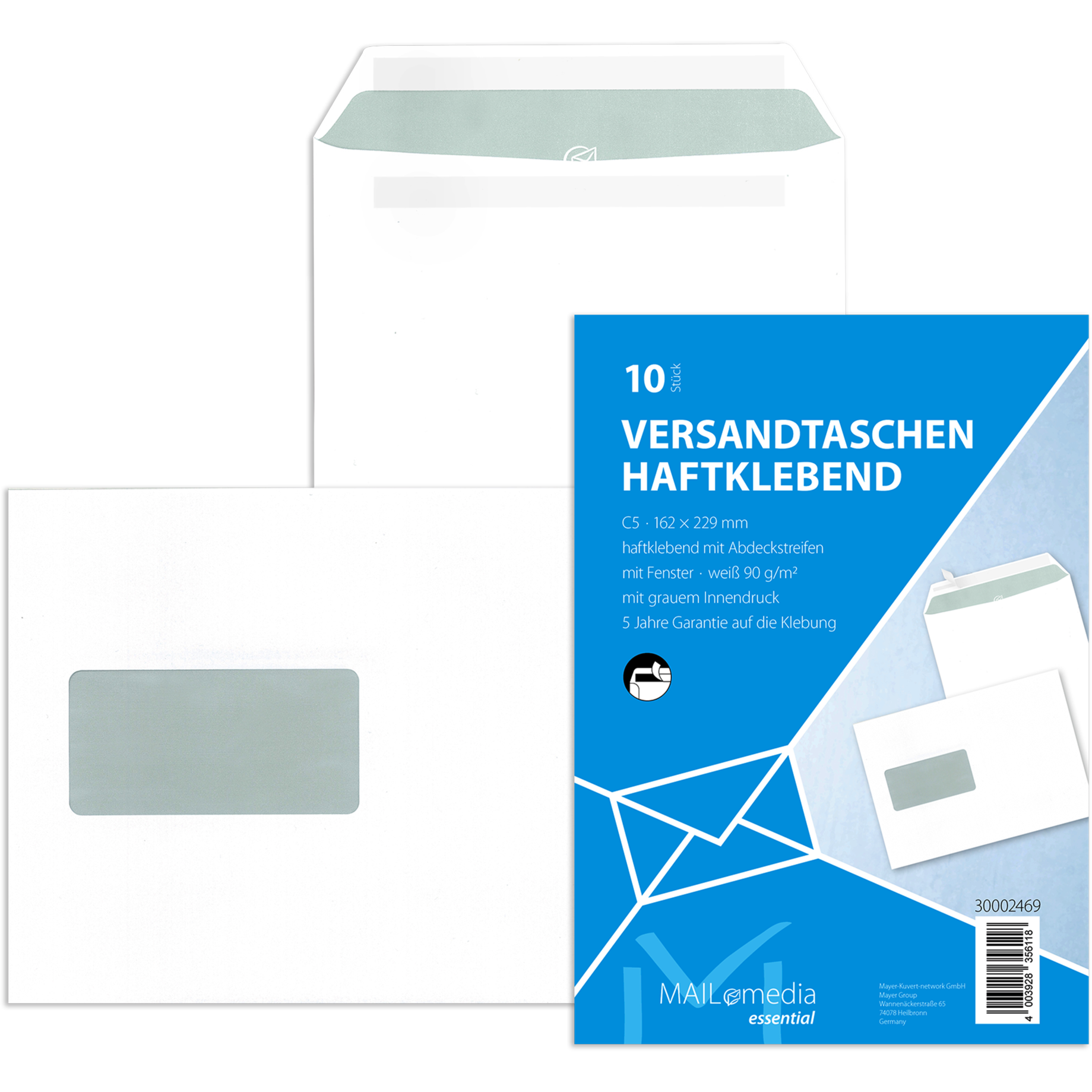 Versandtasche DIN C5 - Kleinpackung