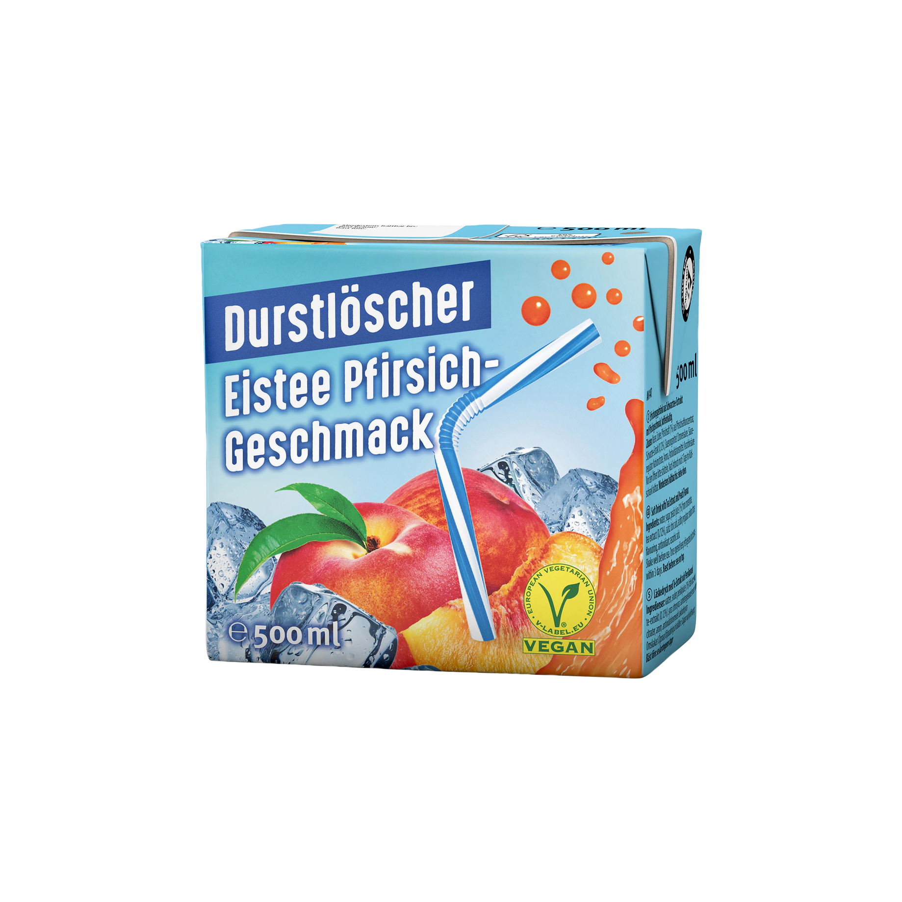 Durstlöscher Eistee Pfirsich