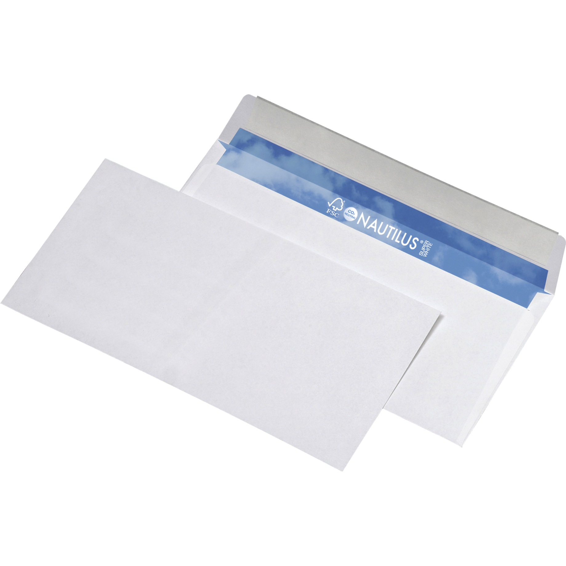 NAUTILUS® Briefhüllen Recycling weiß