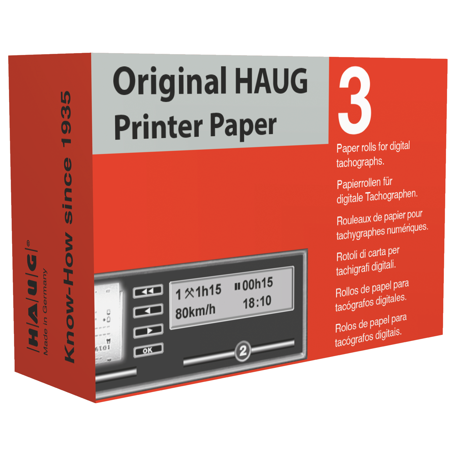 Thermopapier ECONOMY für Tachographen