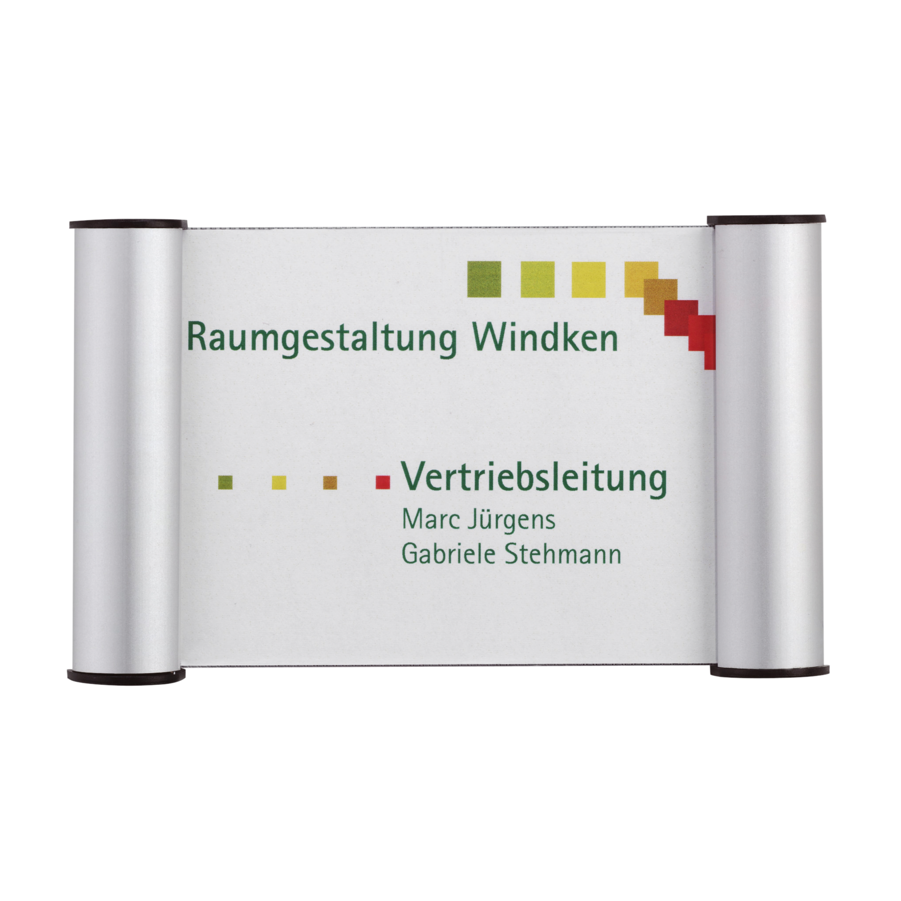 Türschild Cliprahmen