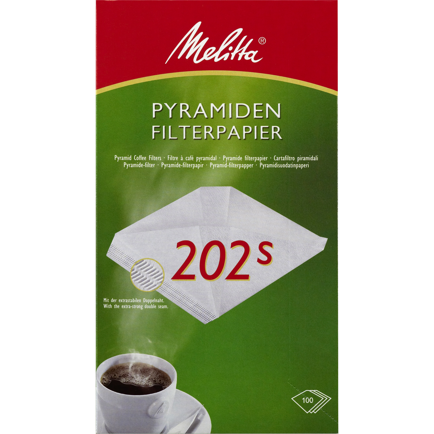 Pyramiden-Filterpapier 202 s