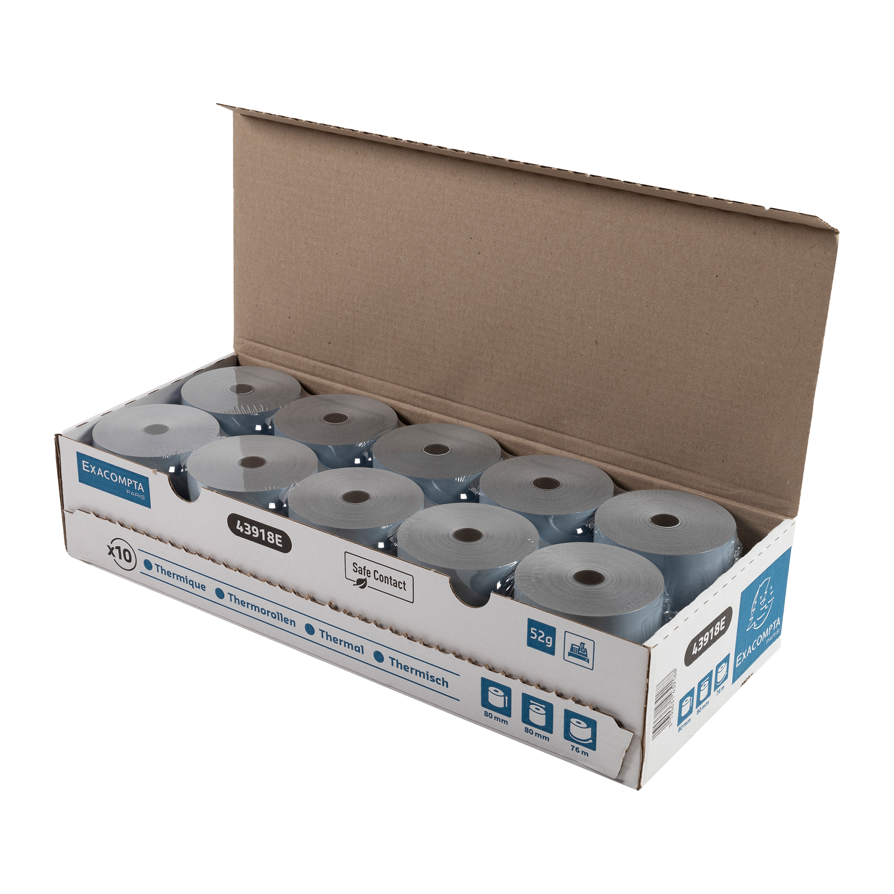 Thermo-Kassenrolle Safe Contact, phenolfrei, BPA-frei